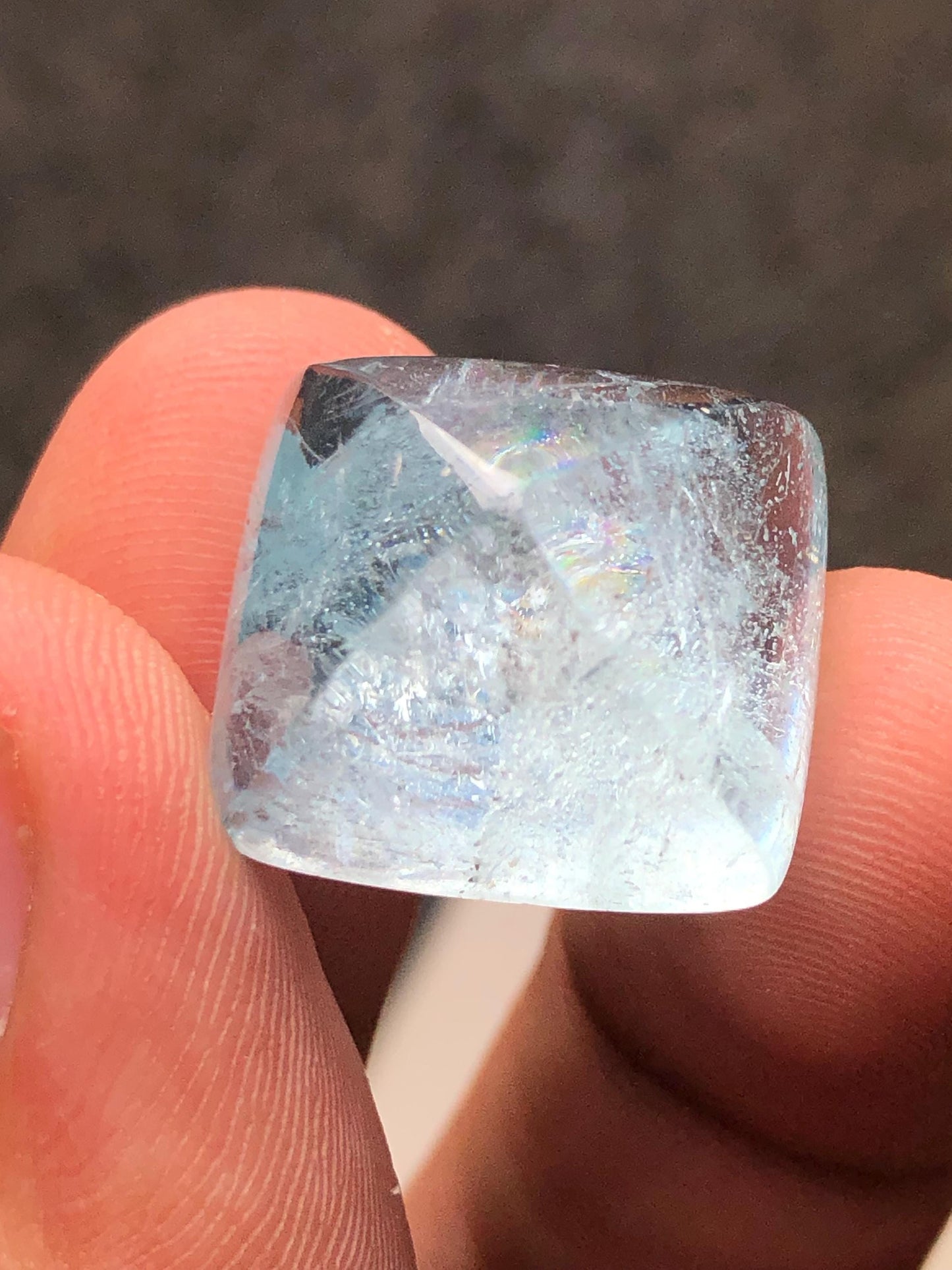 31 carat Aquamarine cabochons