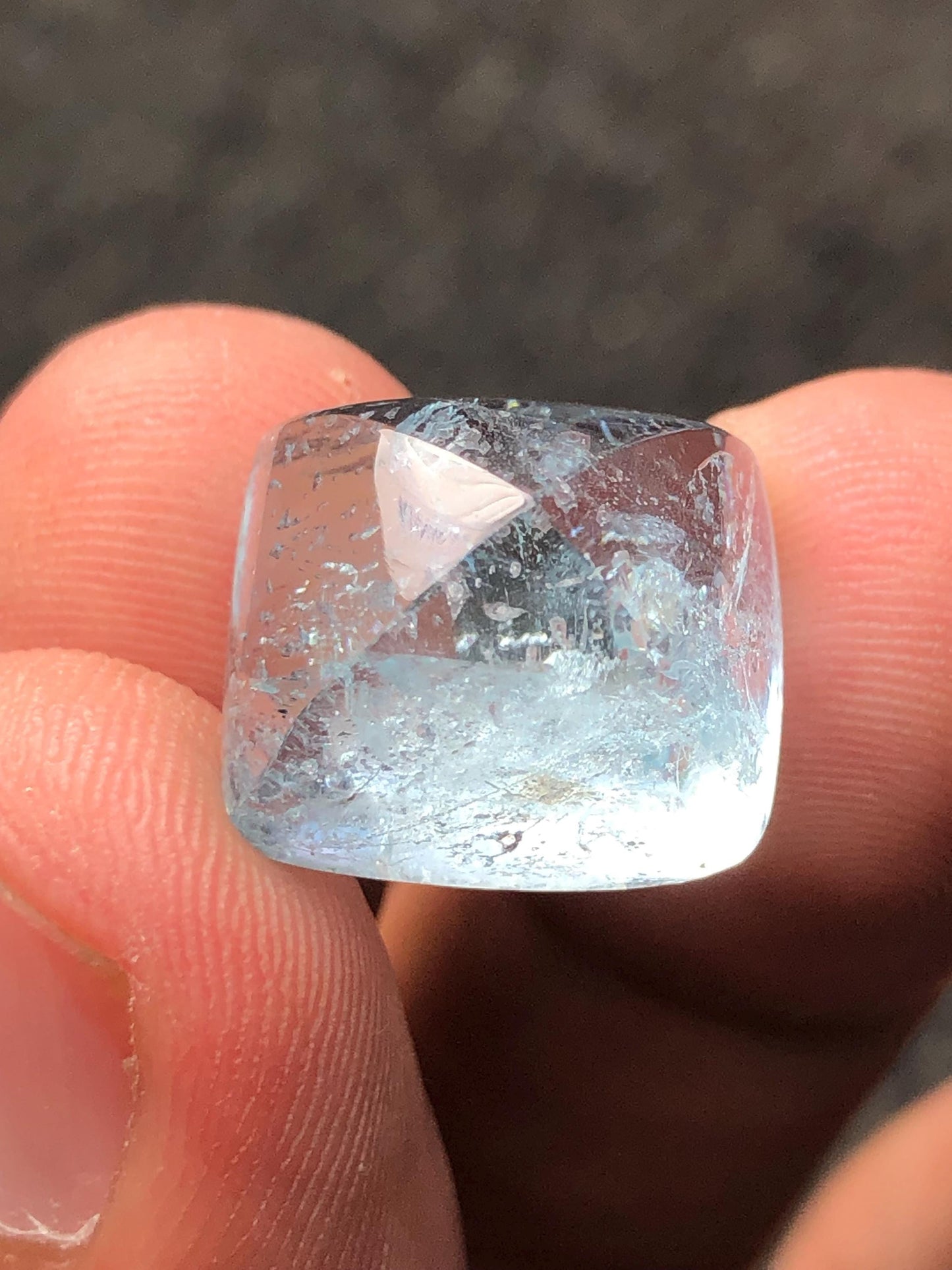 21 carat aquamarine cabochons