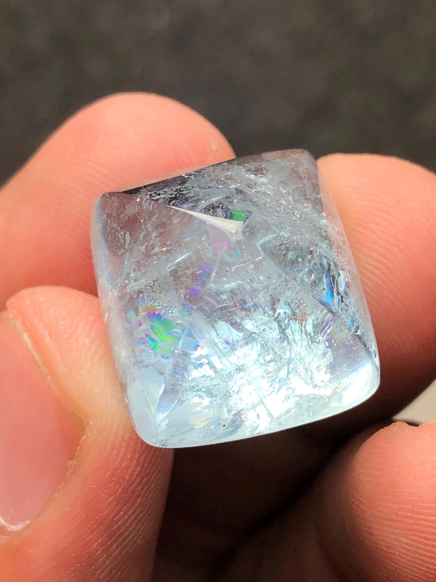 31 carat Aquamarine cabochons