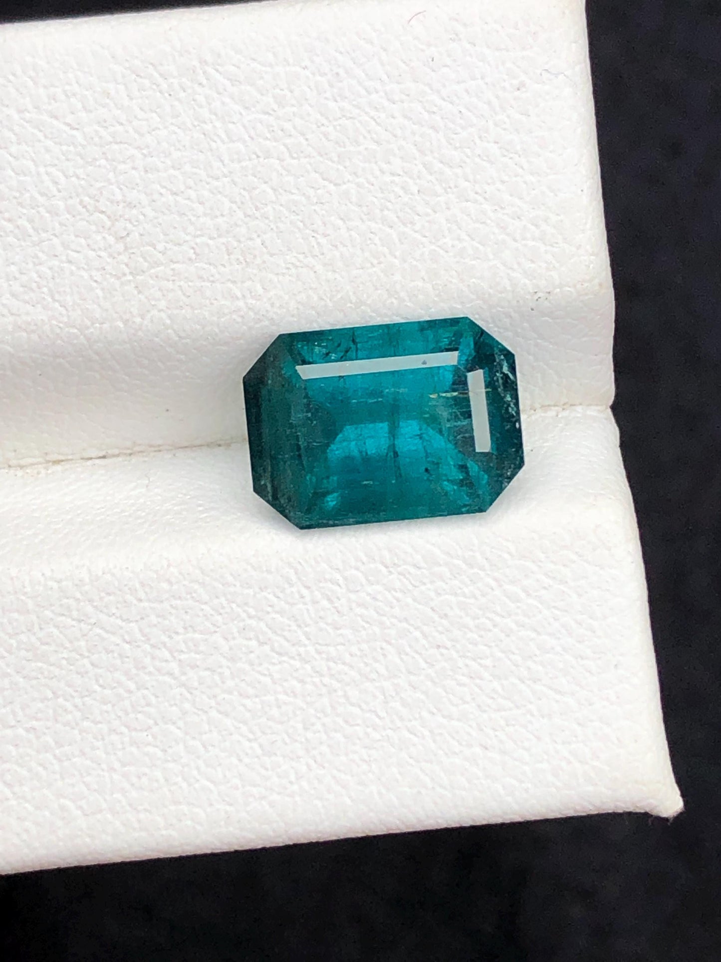 4.20 carat Bluish tourmaline origin Afghanistan