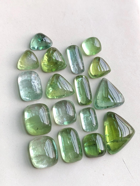 29.20 carats tourmaline cabochons lot origin Afghanistan kunar mine