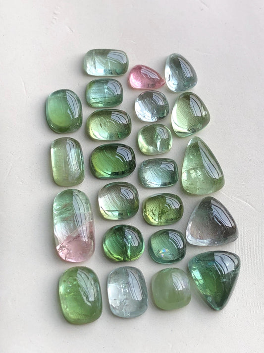 33.60 carats tourmaline cabochons lot origin Afghanistan kunar mine