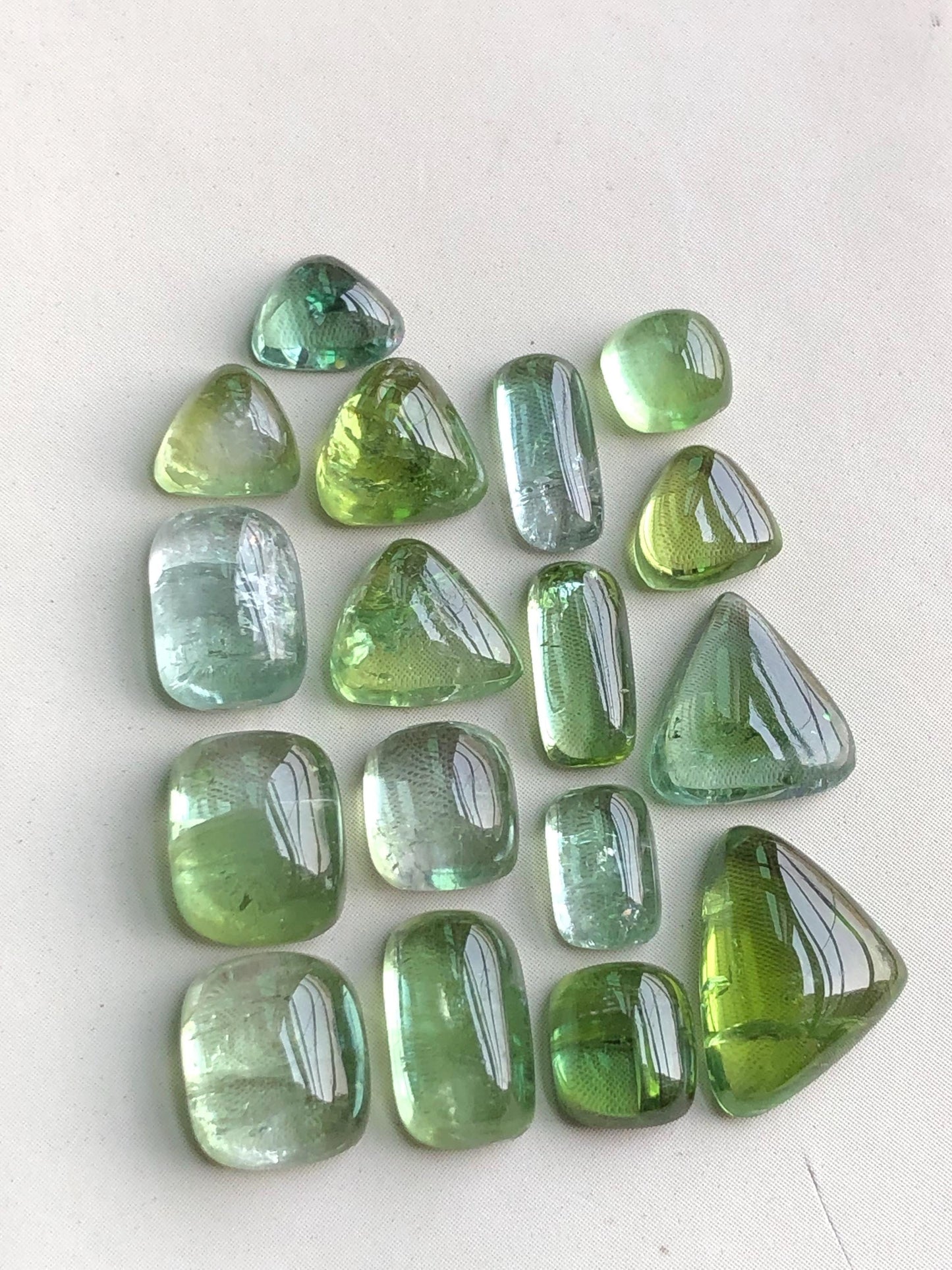 29.20 carats tourmaline cabochons lot origin Afghanistan kunar mine