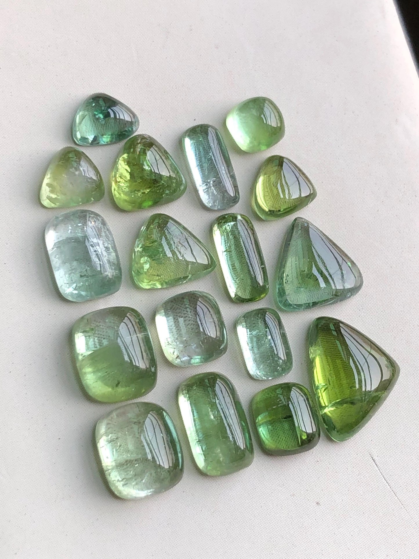 29.20 carats tourmaline cabochons lot origin Afghanistan kunar mine