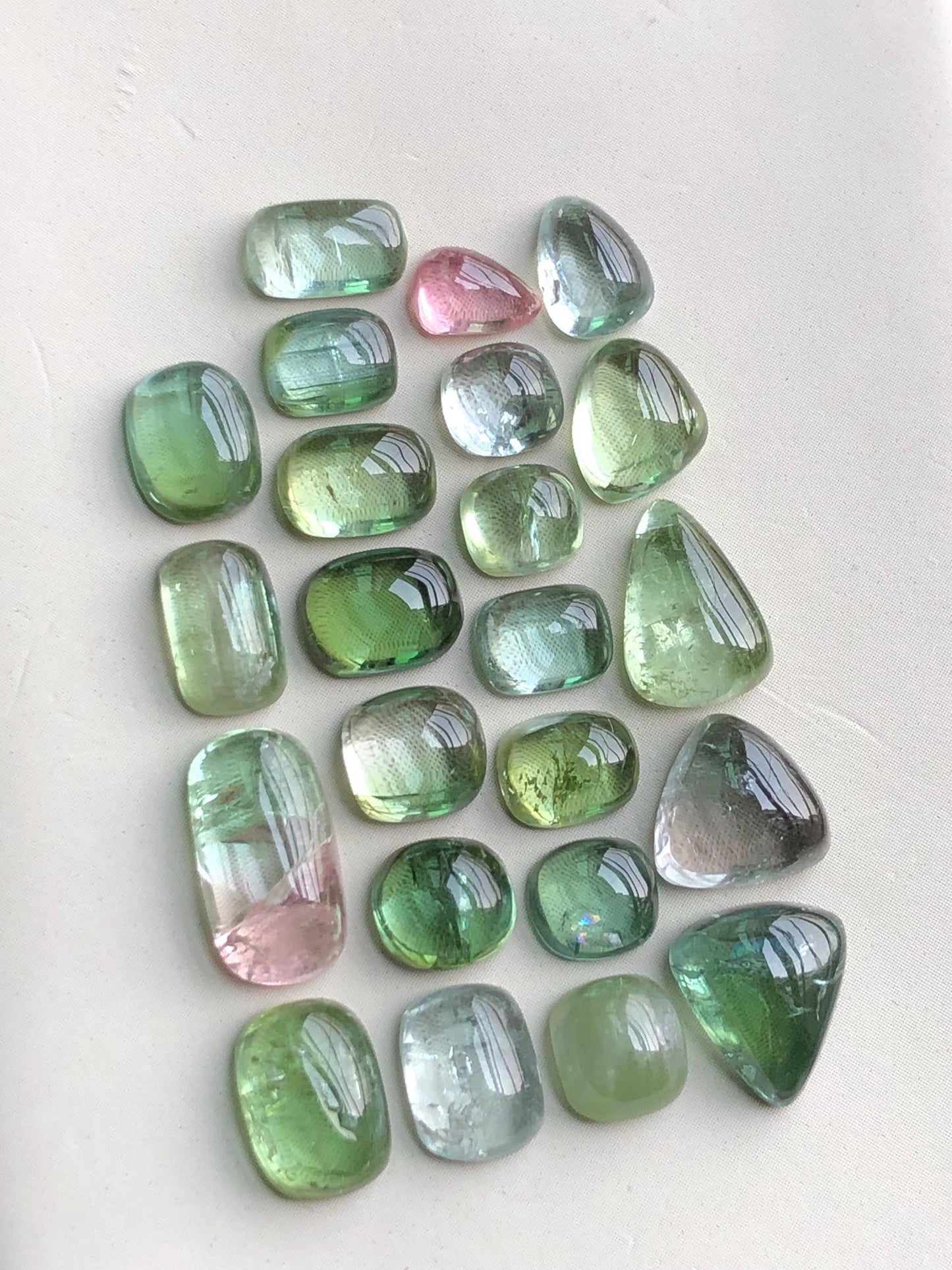 33.60 carats tourmaline cabochons lot origin Afghanistan kunar mine