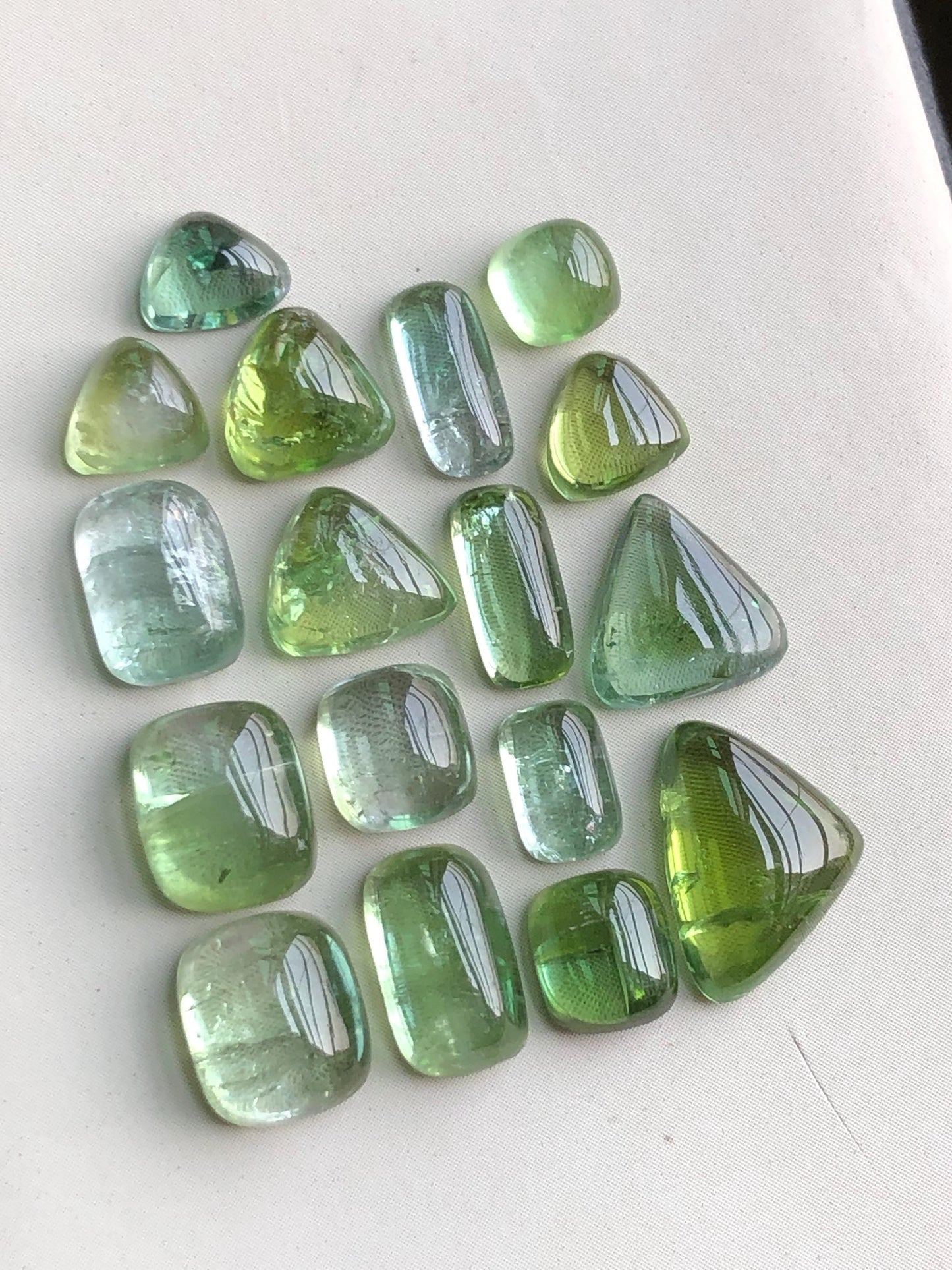 29.20 carats tourmaline cabochons lot origin Afghanistan kunar mine