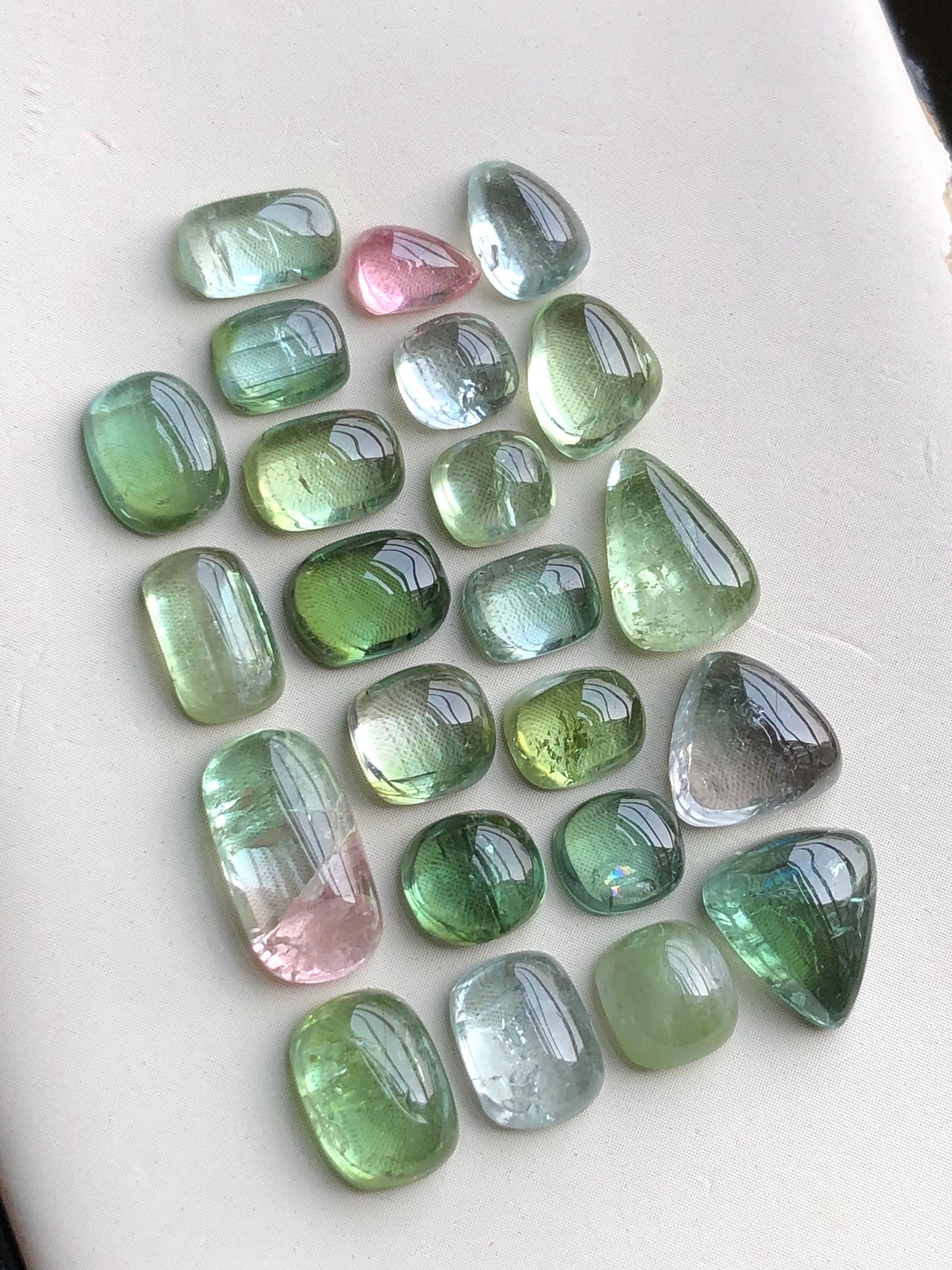 33.60 carats tourmaline cabochons lot origin Afghanistan kunar mine