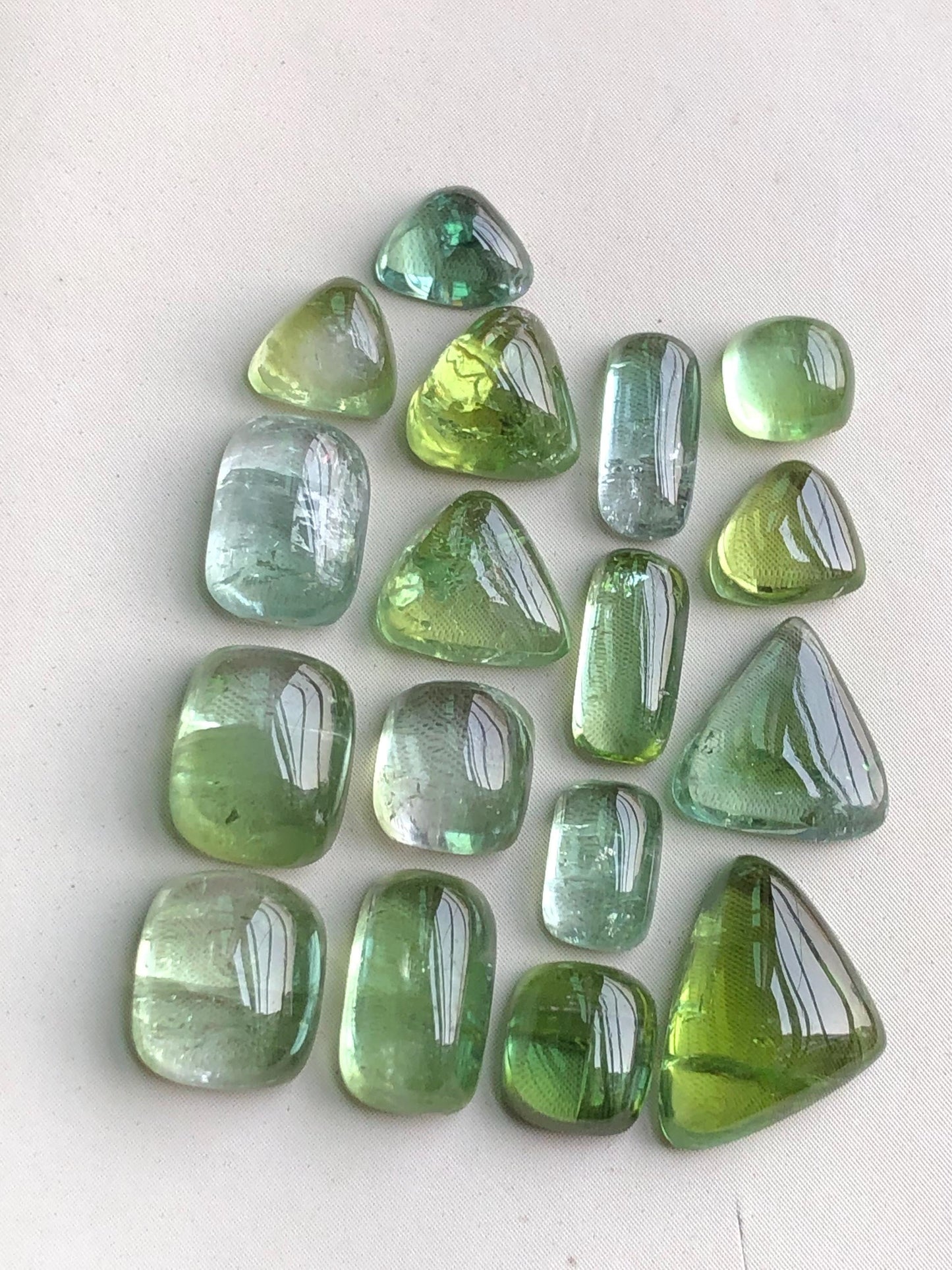 29.20 carats tourmaline cabochons lot origin Afghanistan kunar mine