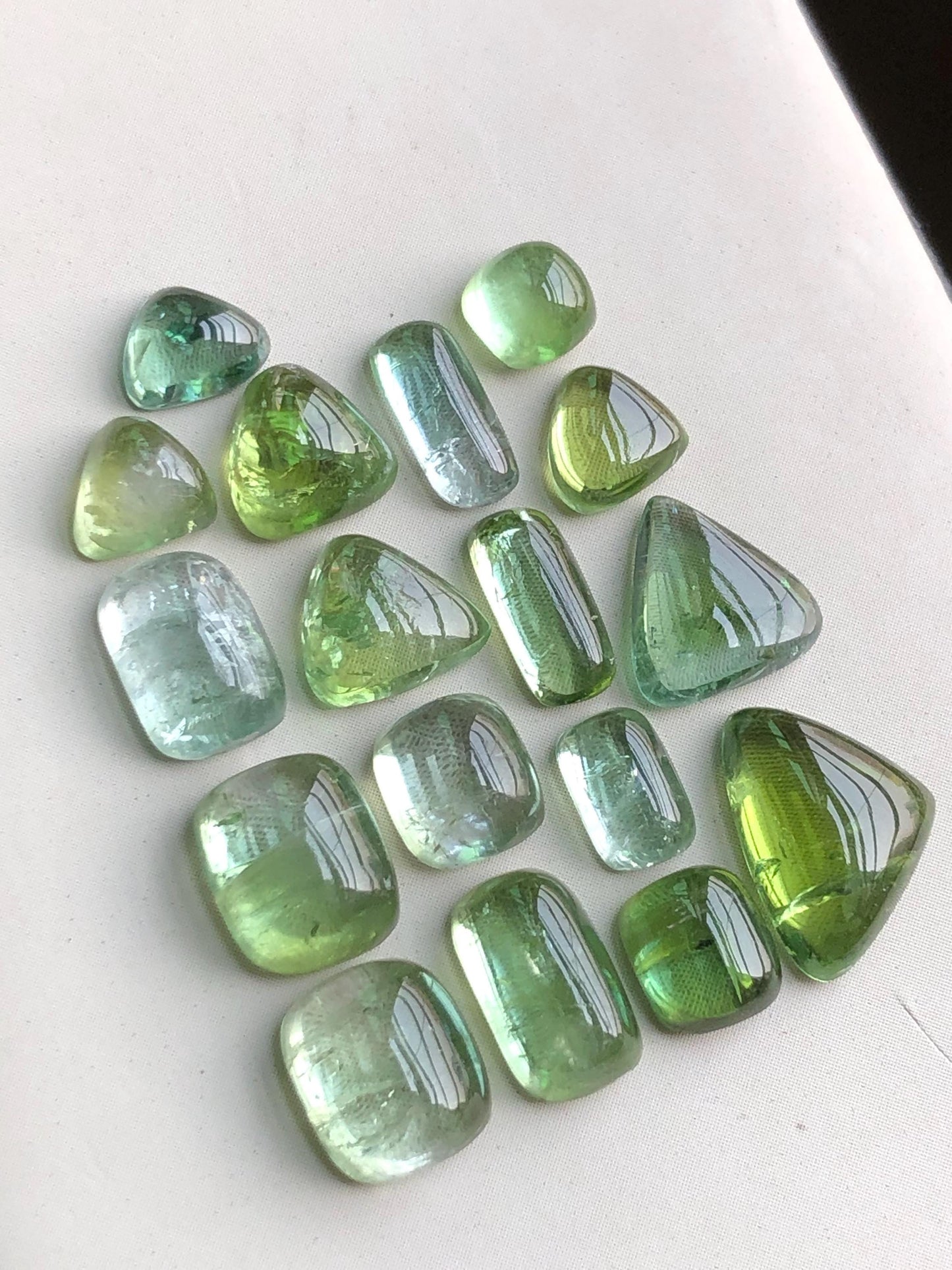 29.20 carats tourmaline cabochons lot origin Afghanistan kunar mine