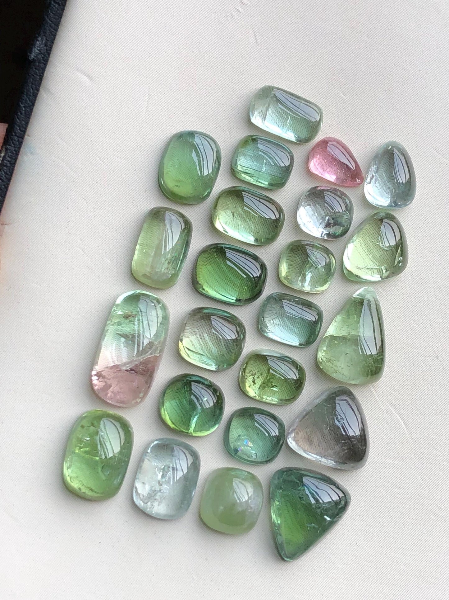 33.60 carats tourmaline cabochons lot origin Afghanistan kunar mine