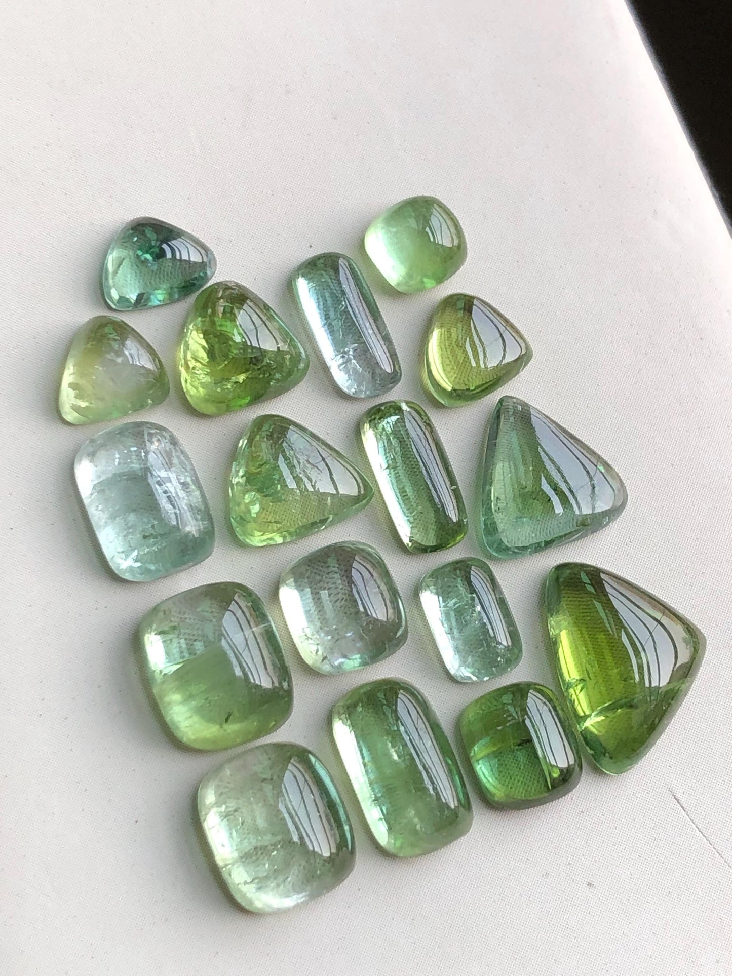 29.20 carats tourmaline cabochons lot origin Afghanistan kunar mine