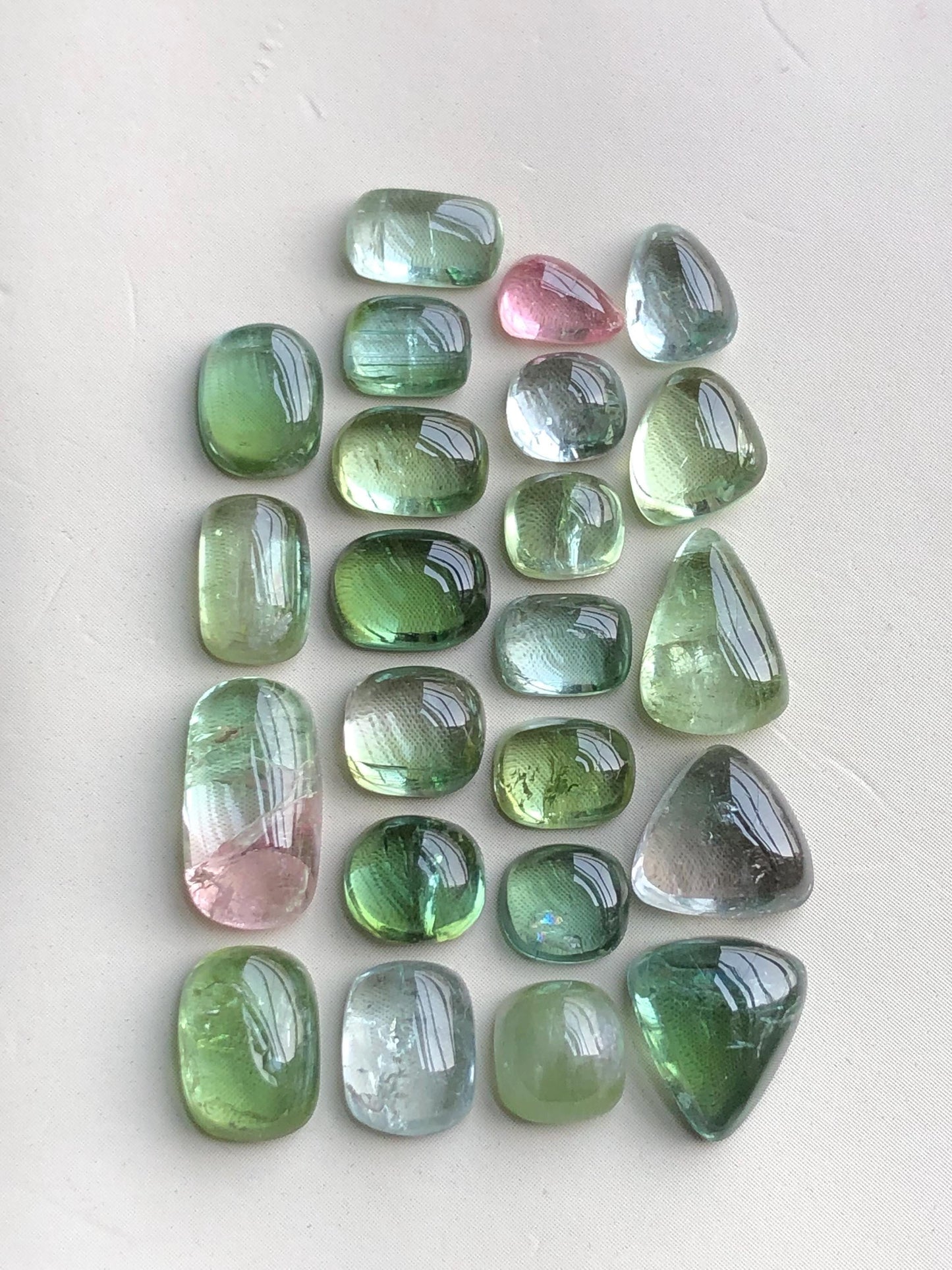 33.60 carats tourmaline cabochons lot origin Afghanistan kunar mine