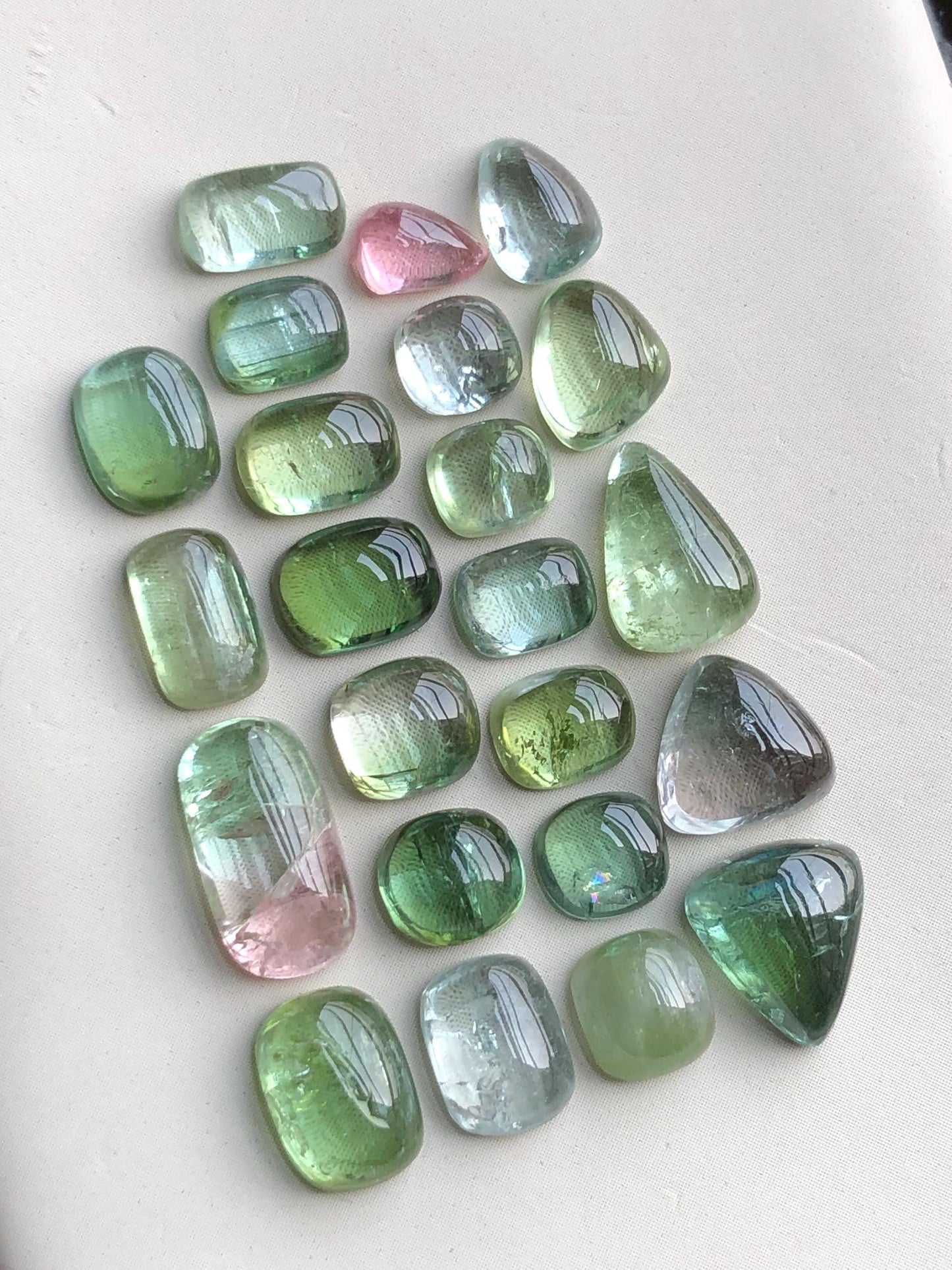 33.60 carats tourmaline cabochons lot origin Afghanistan kunar mine