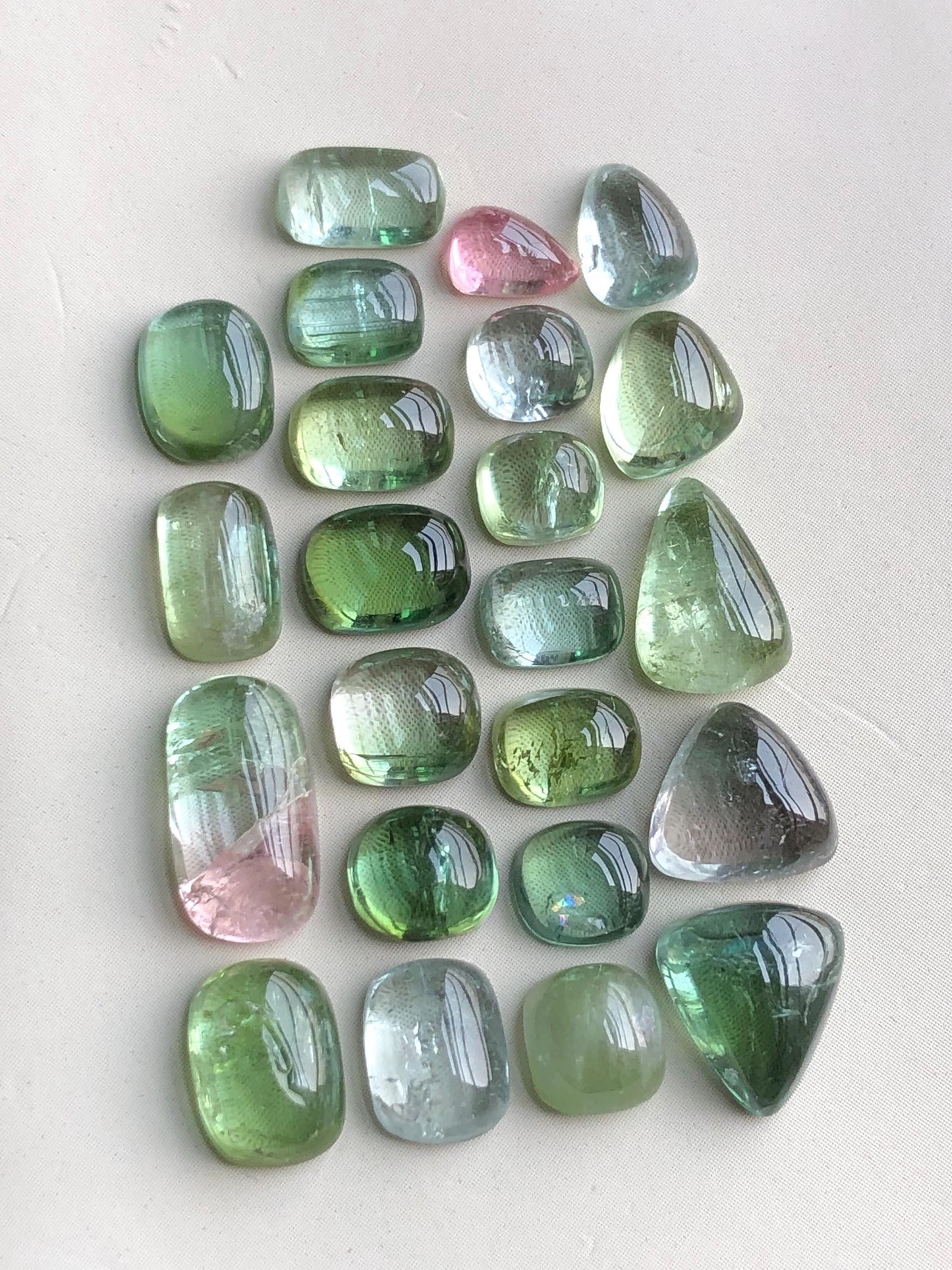 33.60 carats tourmaline cabochons lot origin Afghanistan kunar mine