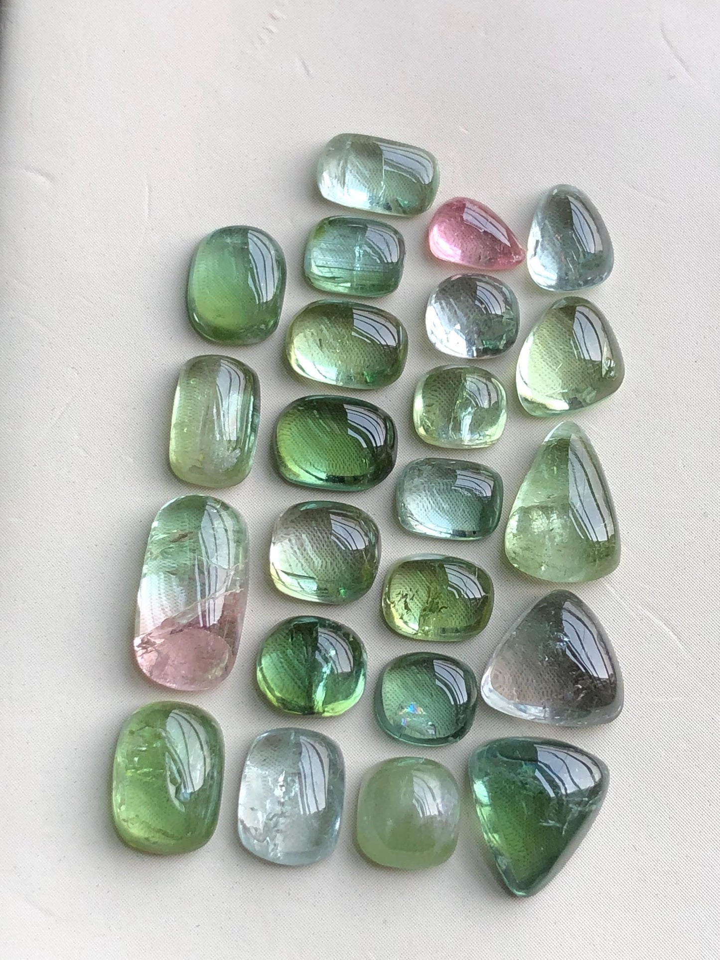 33.60 carats tourmaline cabochons lot origin Afghanistan kunar mine