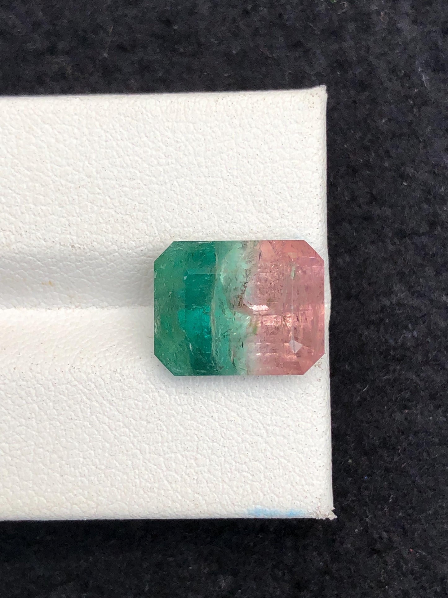 8.30 carats Watermelon tourmaline origin Afghanistan kunar mine