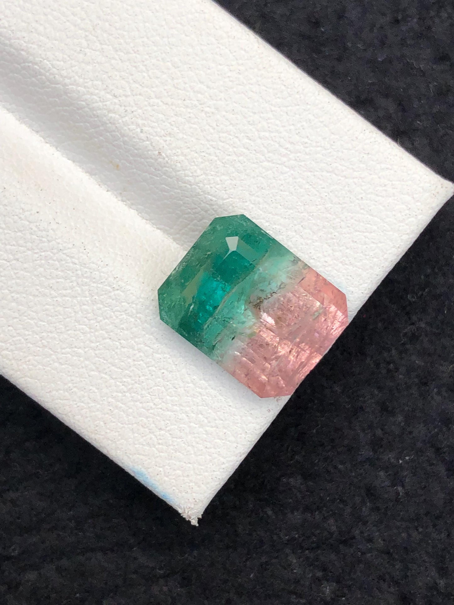 8.30 carats Watermelon tourmaline origin Afghanistan kunar mine