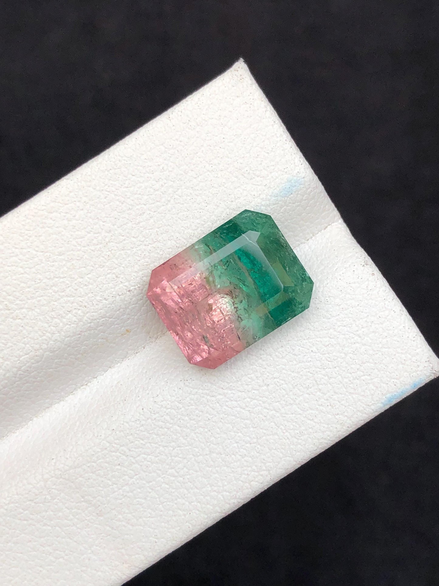 8.30 carats Watermelon tourmaline origin Afghanistan kunar mine