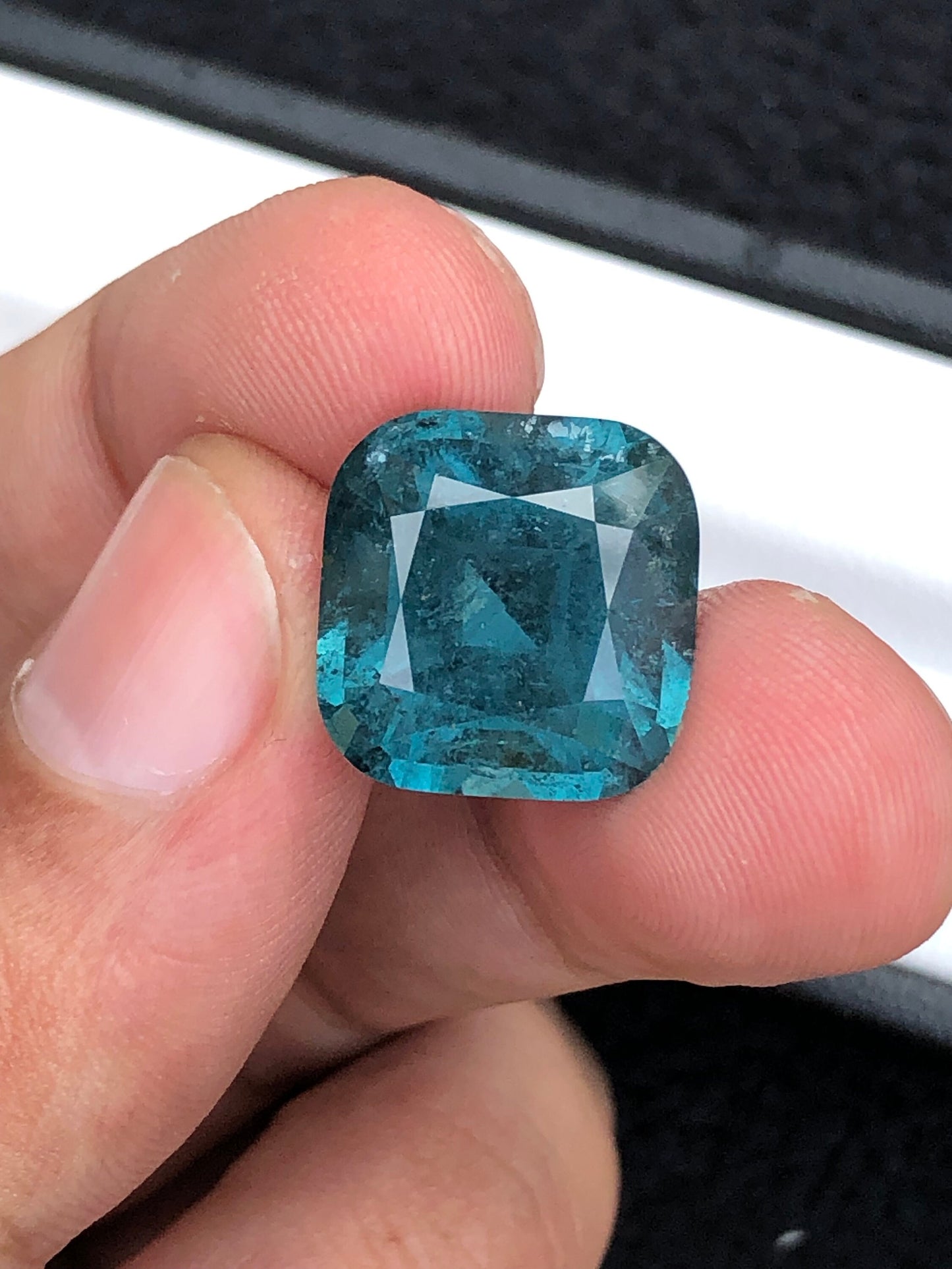 Blue tourmaline 20 carat