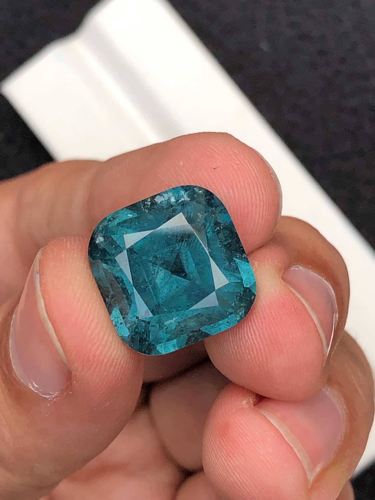 Blue tourmaline 20 carat