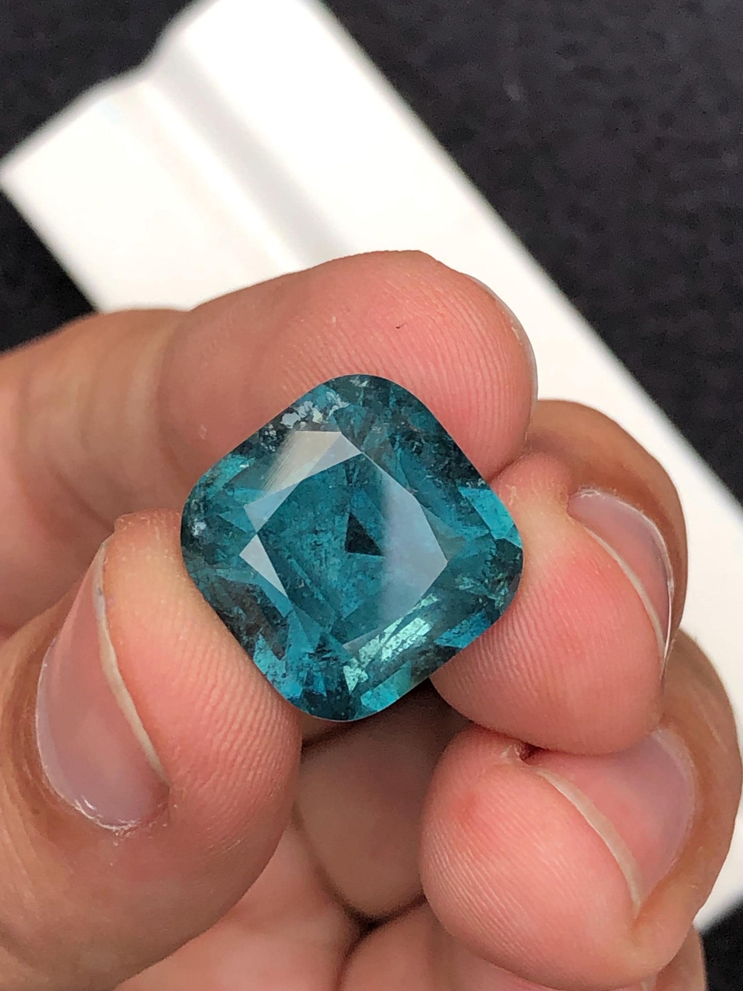 Blue tourmaline 20 carat