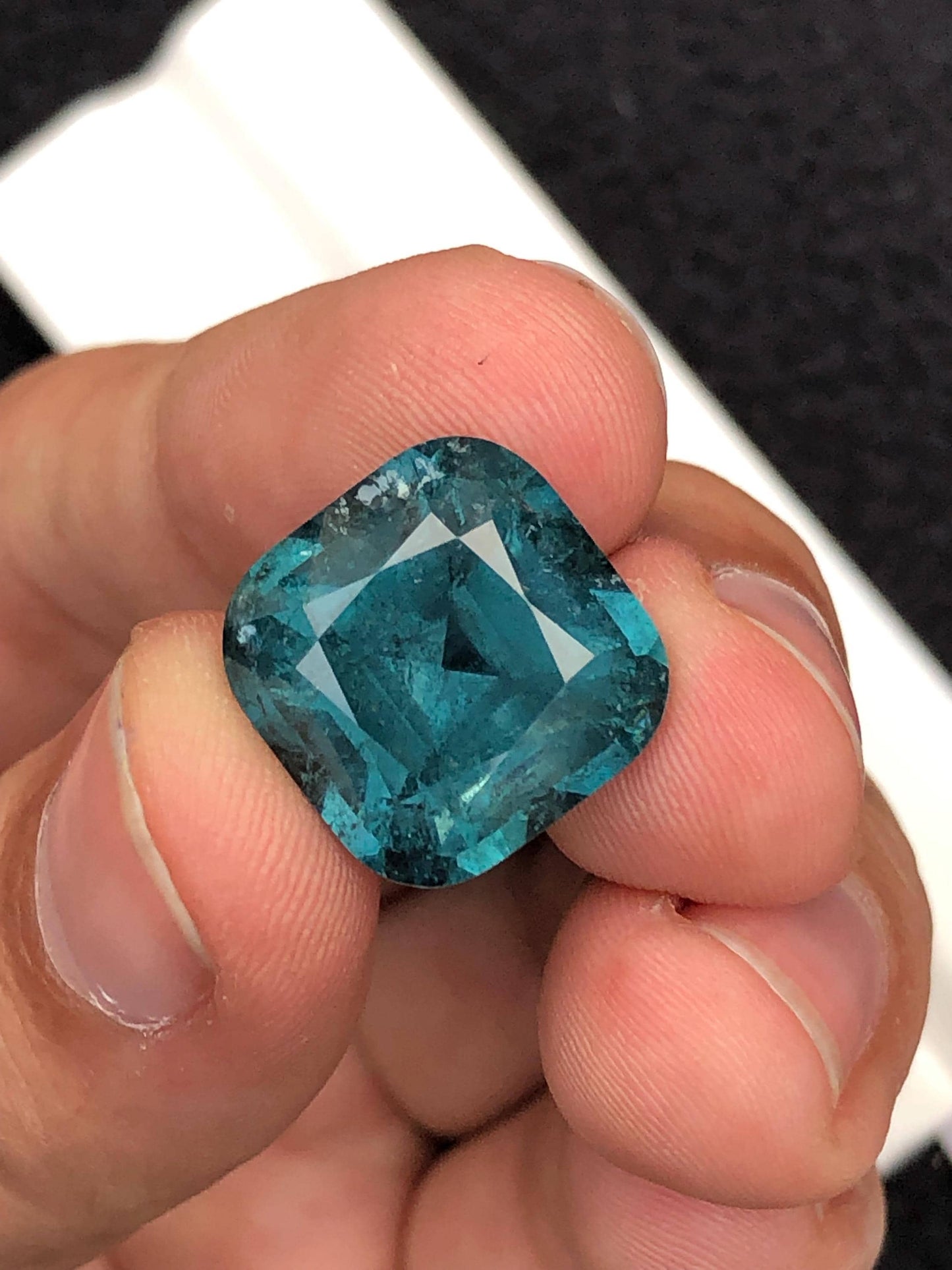 Blue tourmaline 20 carat