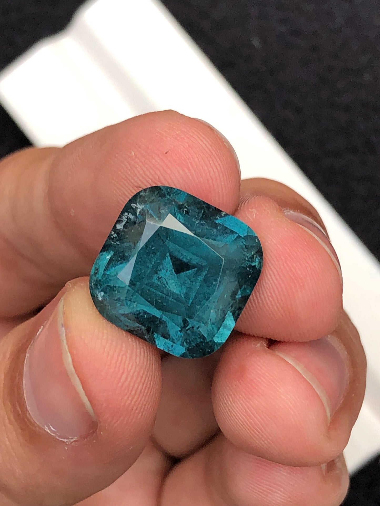 Blue tourmaline 20 carat