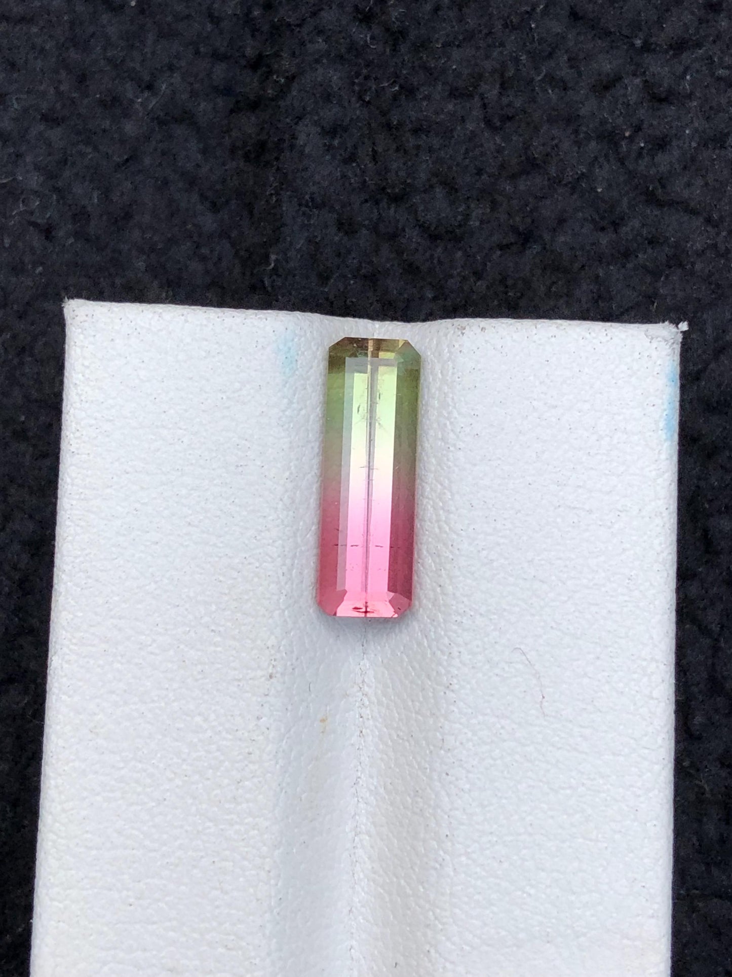 3 CTs watermelon tourmaline natural faceted eye clean