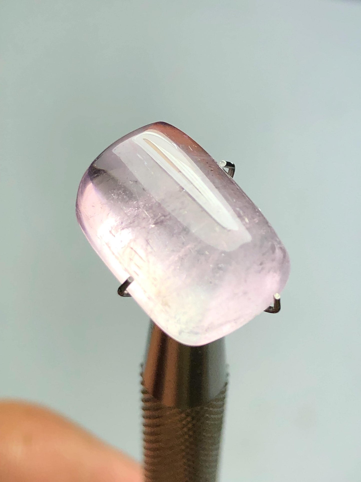 11 cts baby pink tourmaline cabochon flat back