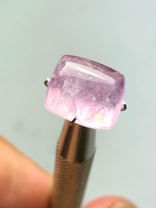 8.30 cts Pink tourmaline cabochon flat back