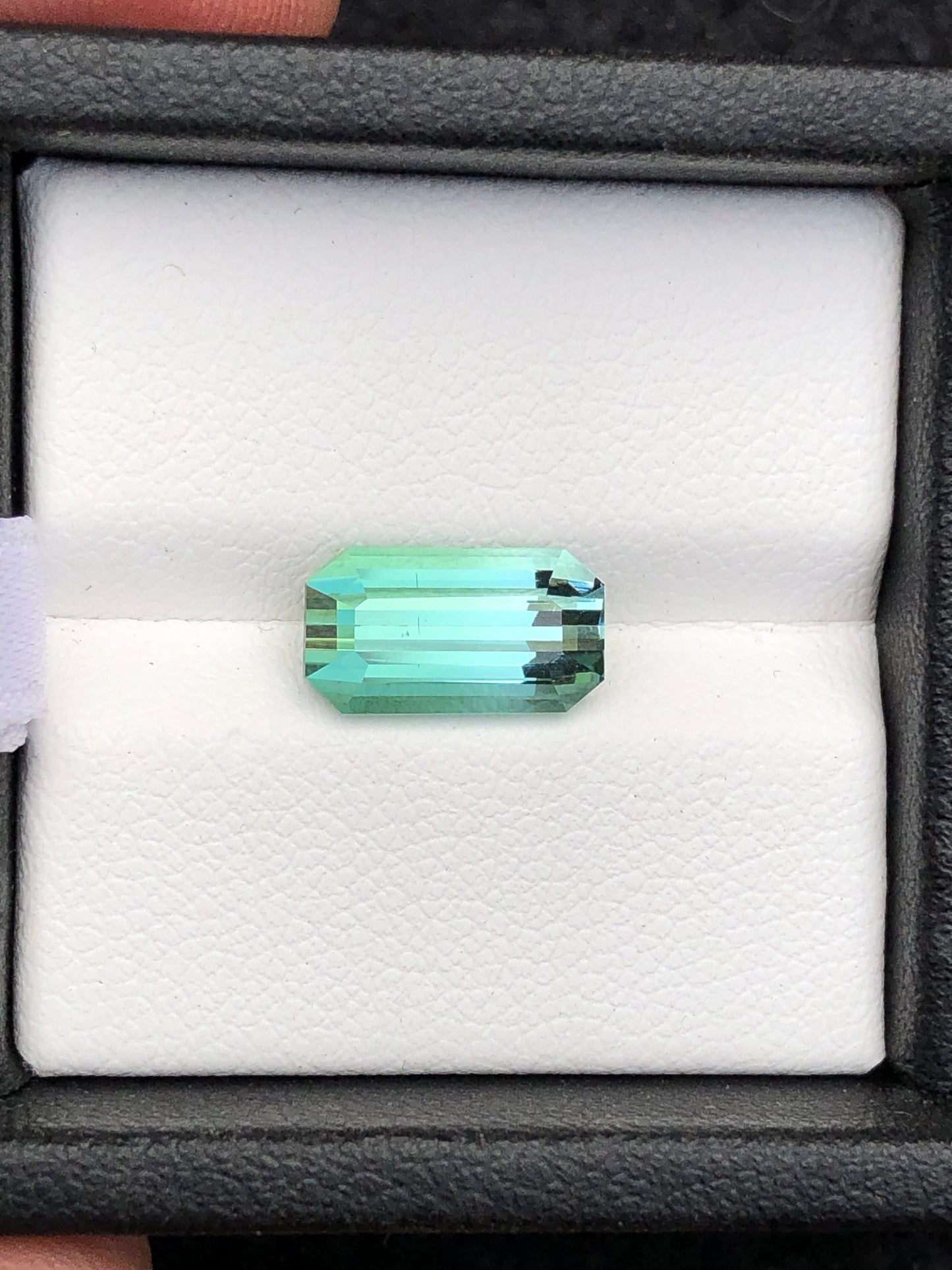 Green Tourmaline Faceted 2.95 ct - Natural Gemstone for Jewelry from Afghanistan