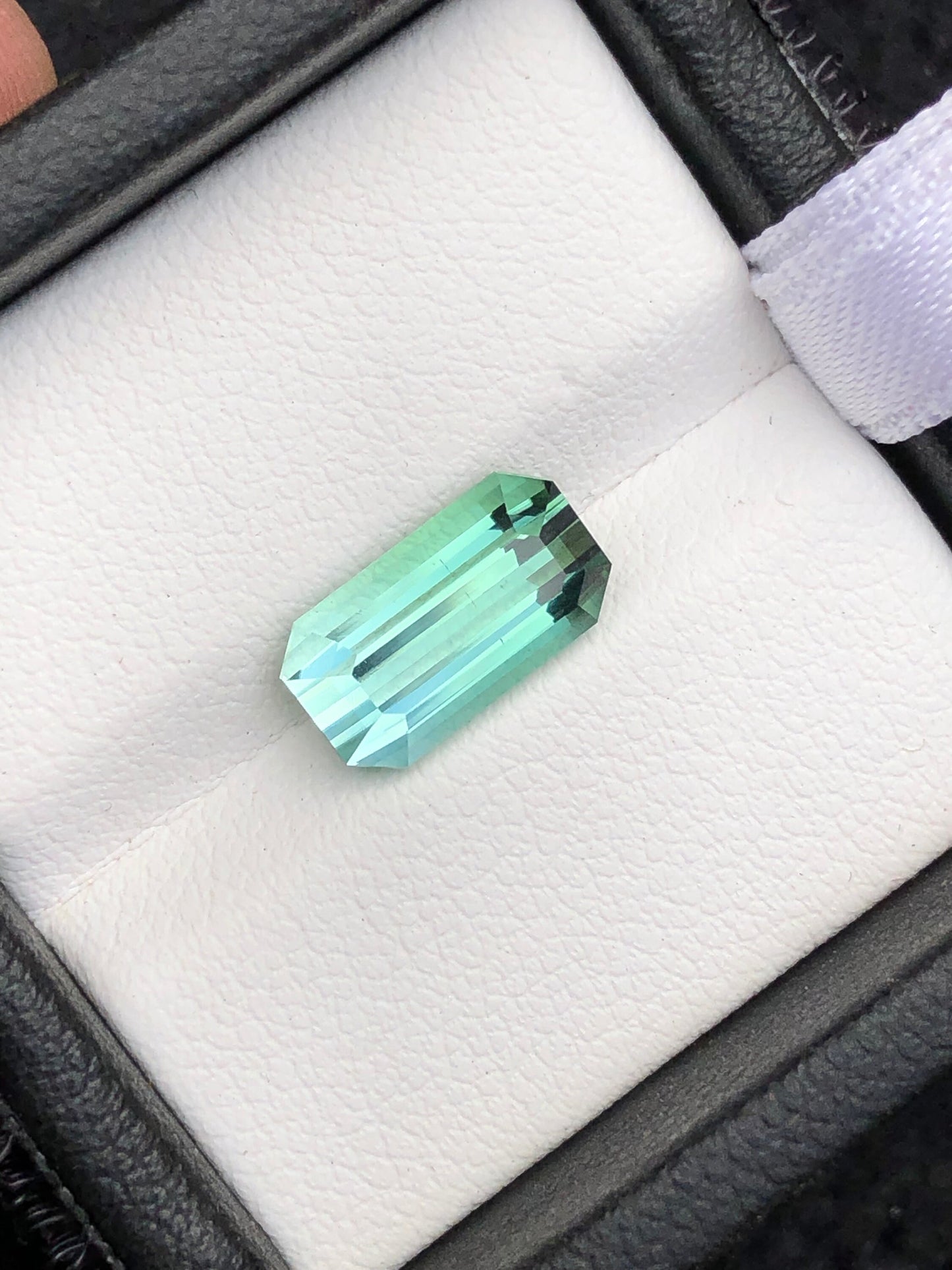 Green Tourmaline Faceted 2.95 ct - Natural Gemstone for Jewelry from Afghanistan