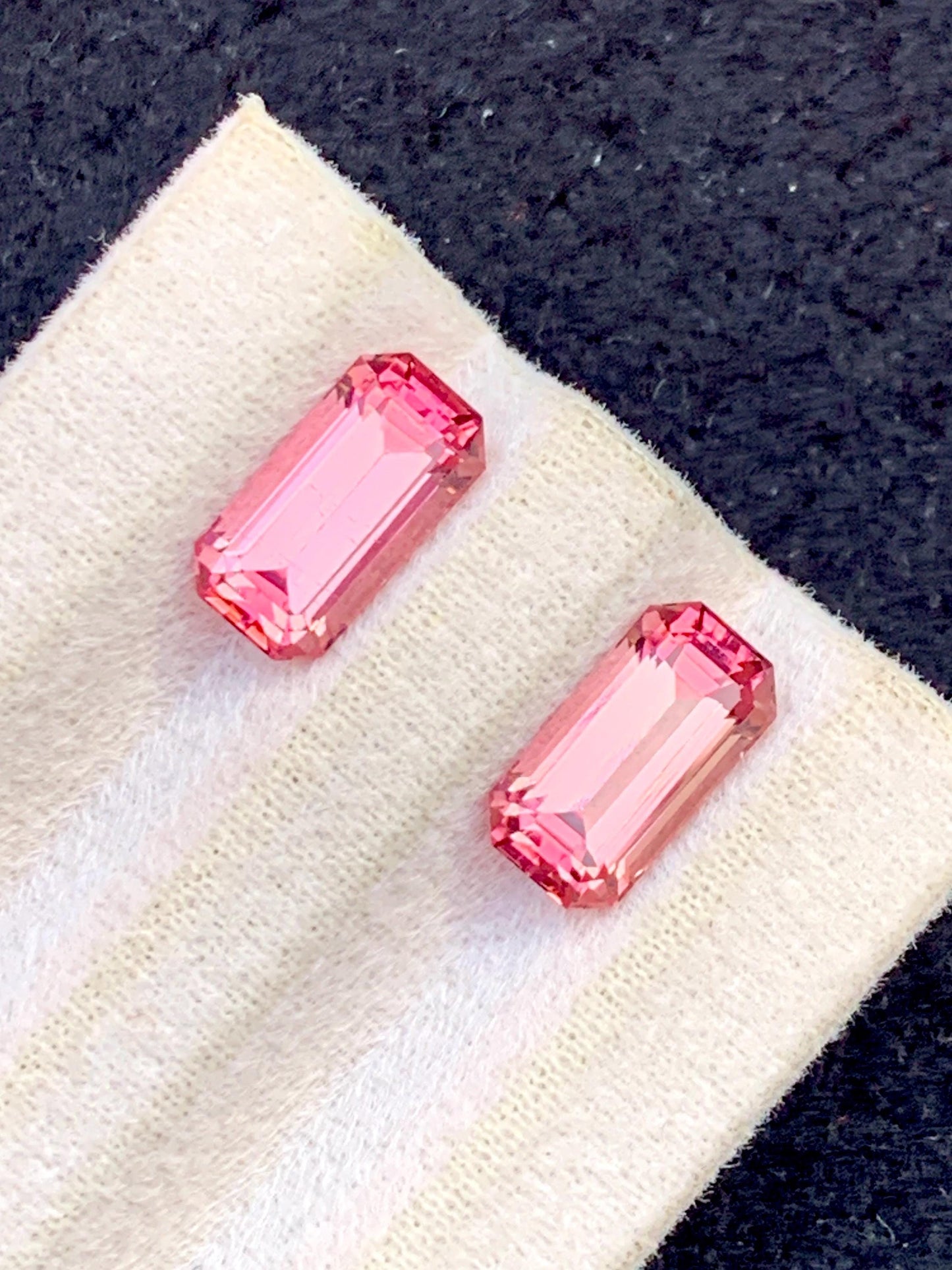 Pink Tourmaline Pair 4.65 ct - Natural Afghan Earrings