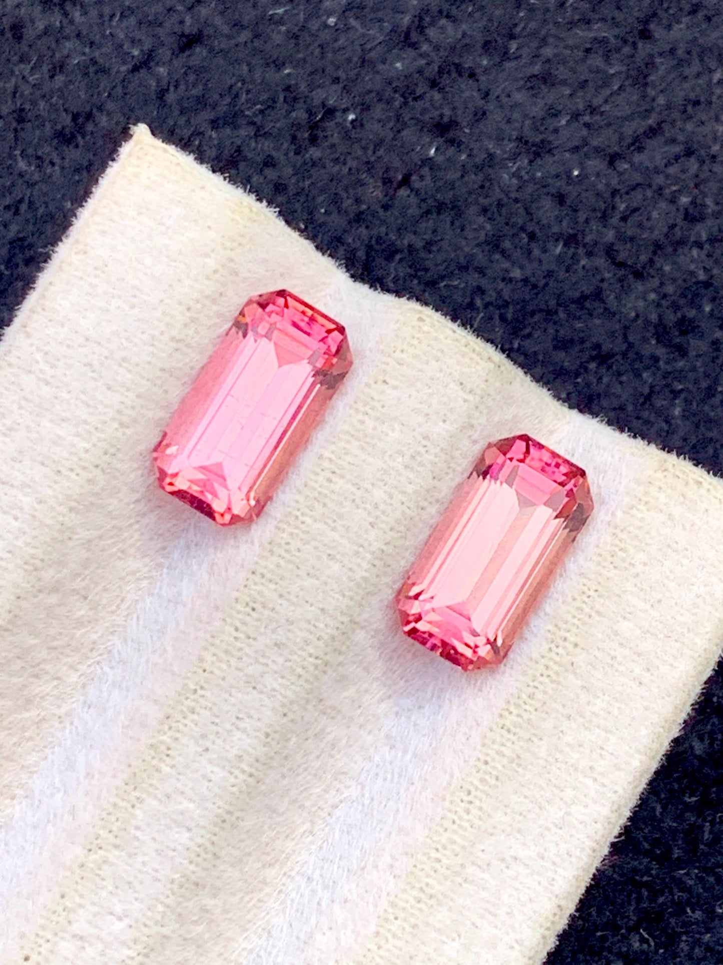 Pink Tourmaline Pair 4.65 ct - Natural Afghan Earrings