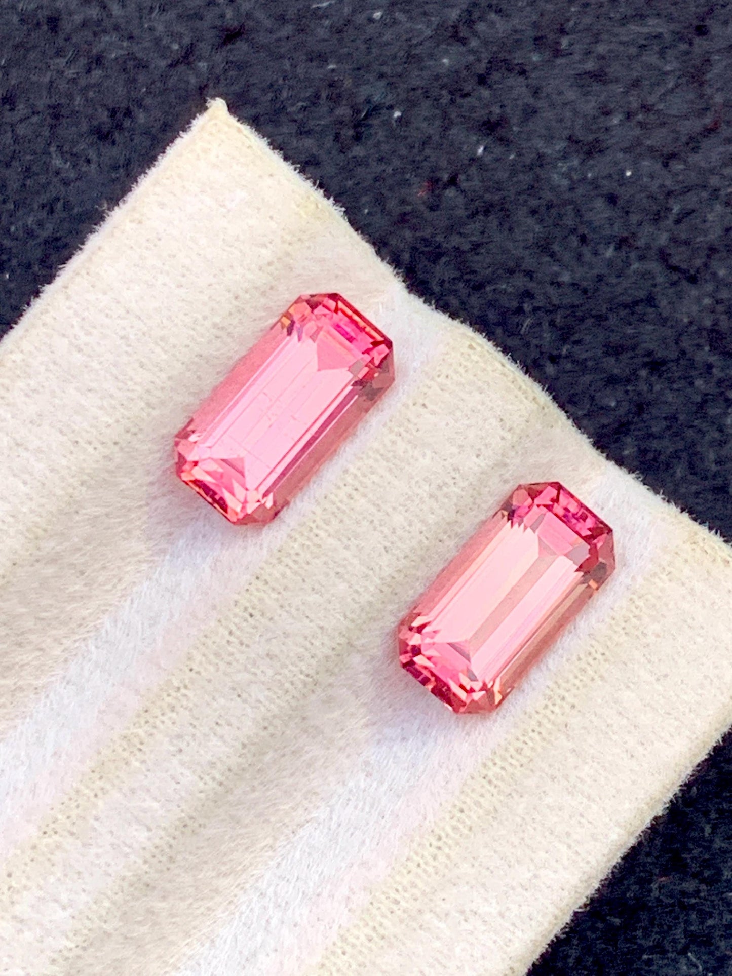 Pink Tourmaline Pair 4.65 ct - Natural Afghan Earrings