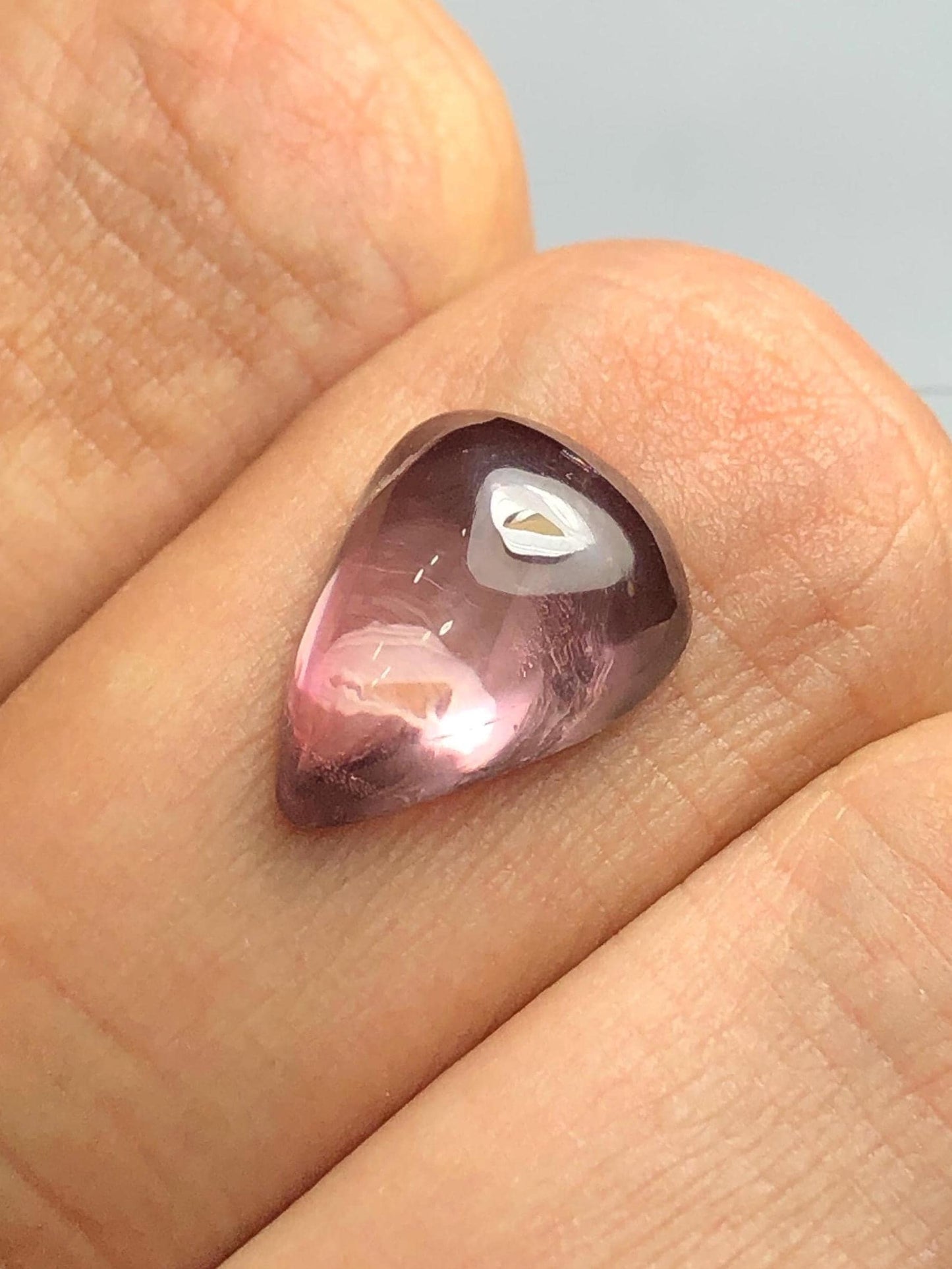 Diaspore Cabochon 6.75 ct - Grounding Stone for Healing Jewelry