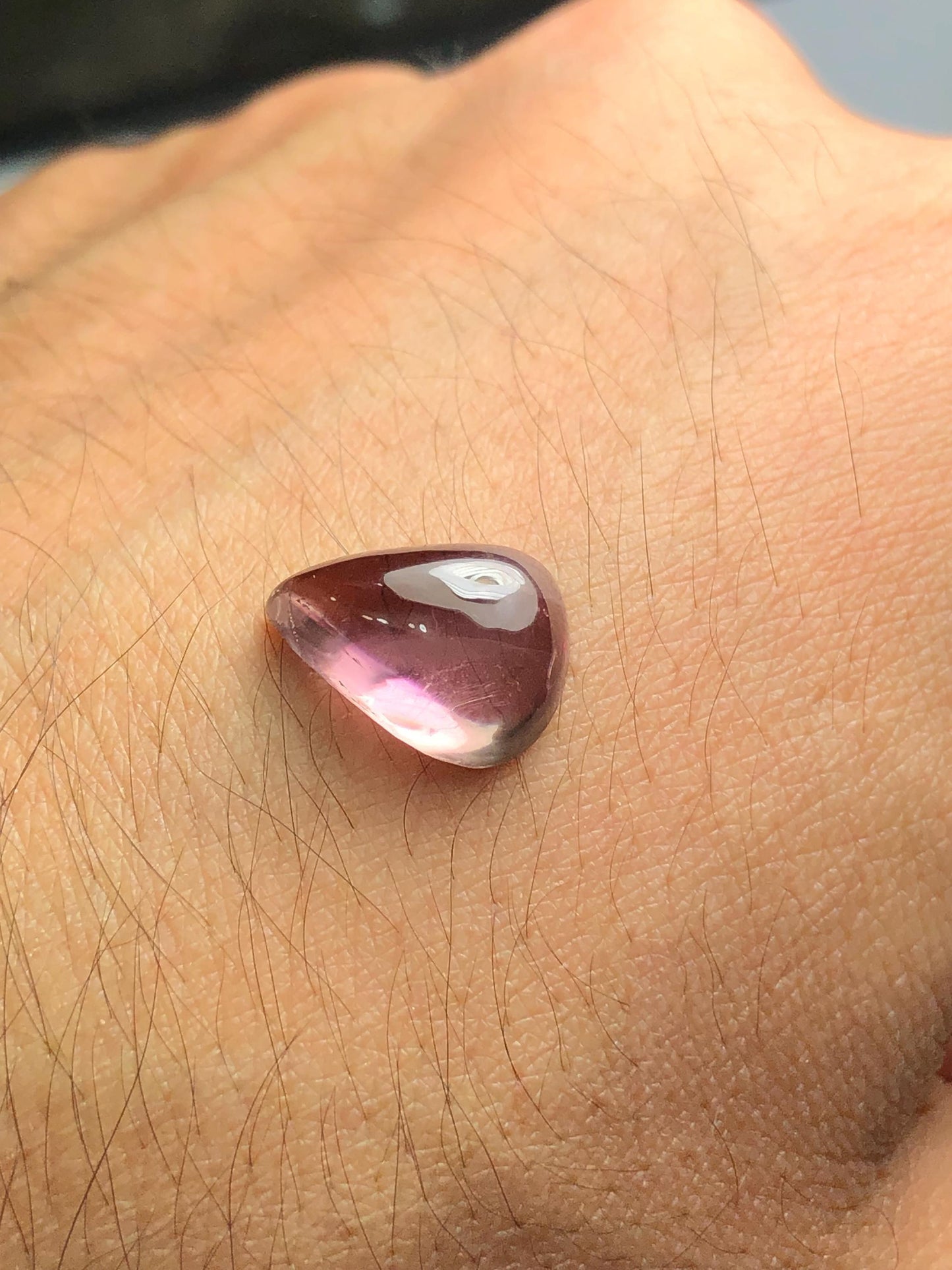 Diaspore Cabochon 6.75 ct - Grounding Stone for Healing Jewelry