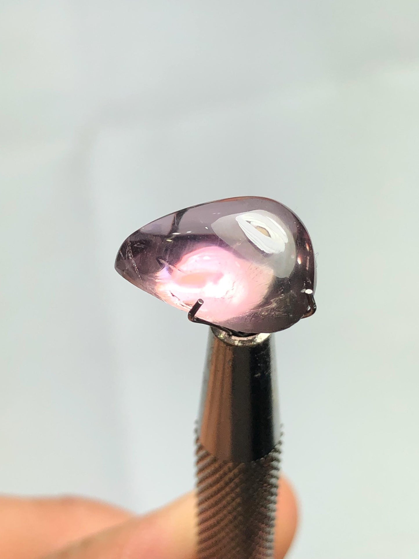 Diaspore Cabochon 6.75 ct - Grounding Stone for Healing Jewelry