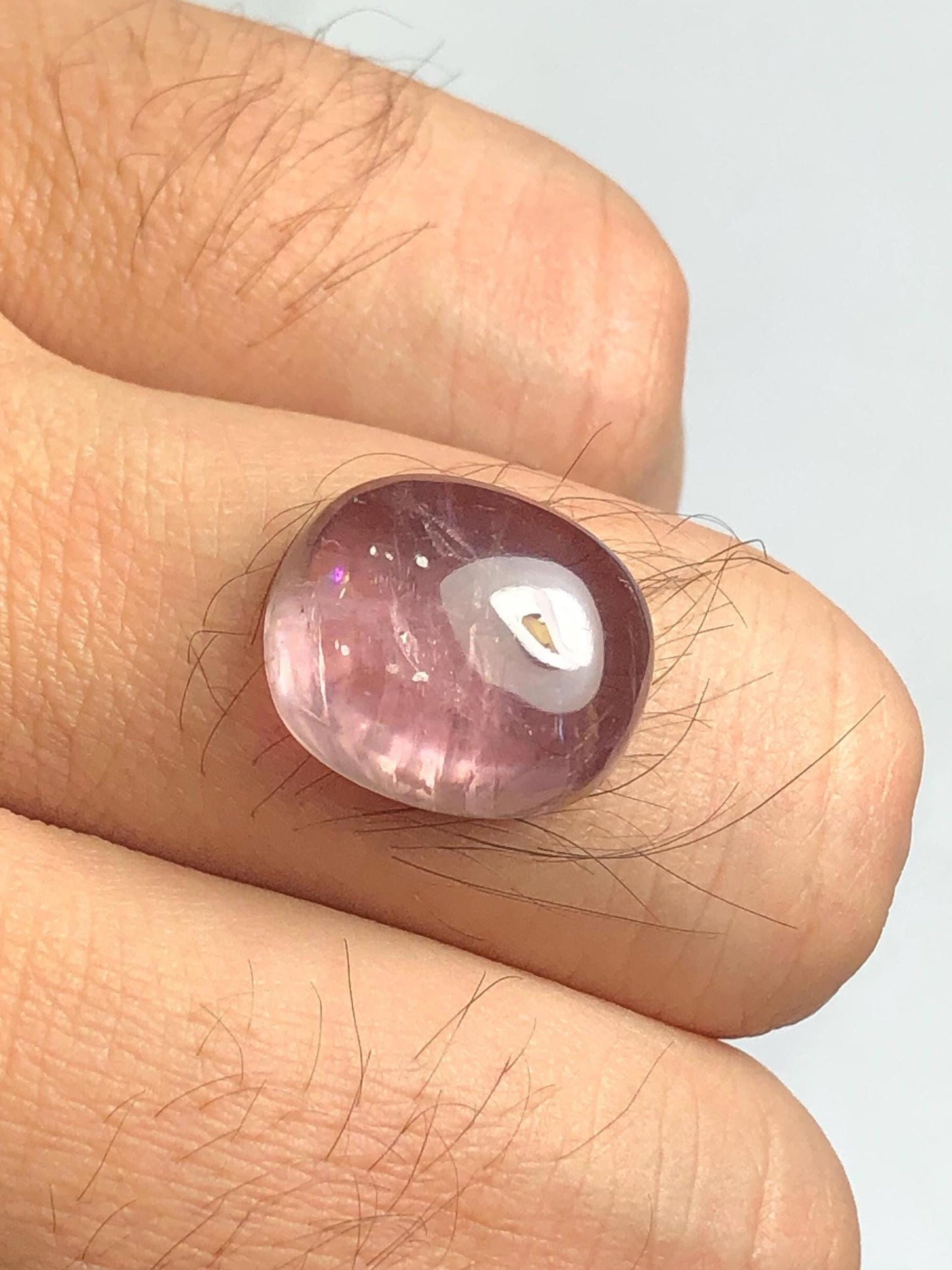 Diaspore Cabochon 12 ct - Elegant Natural Gem for Jewelry Design