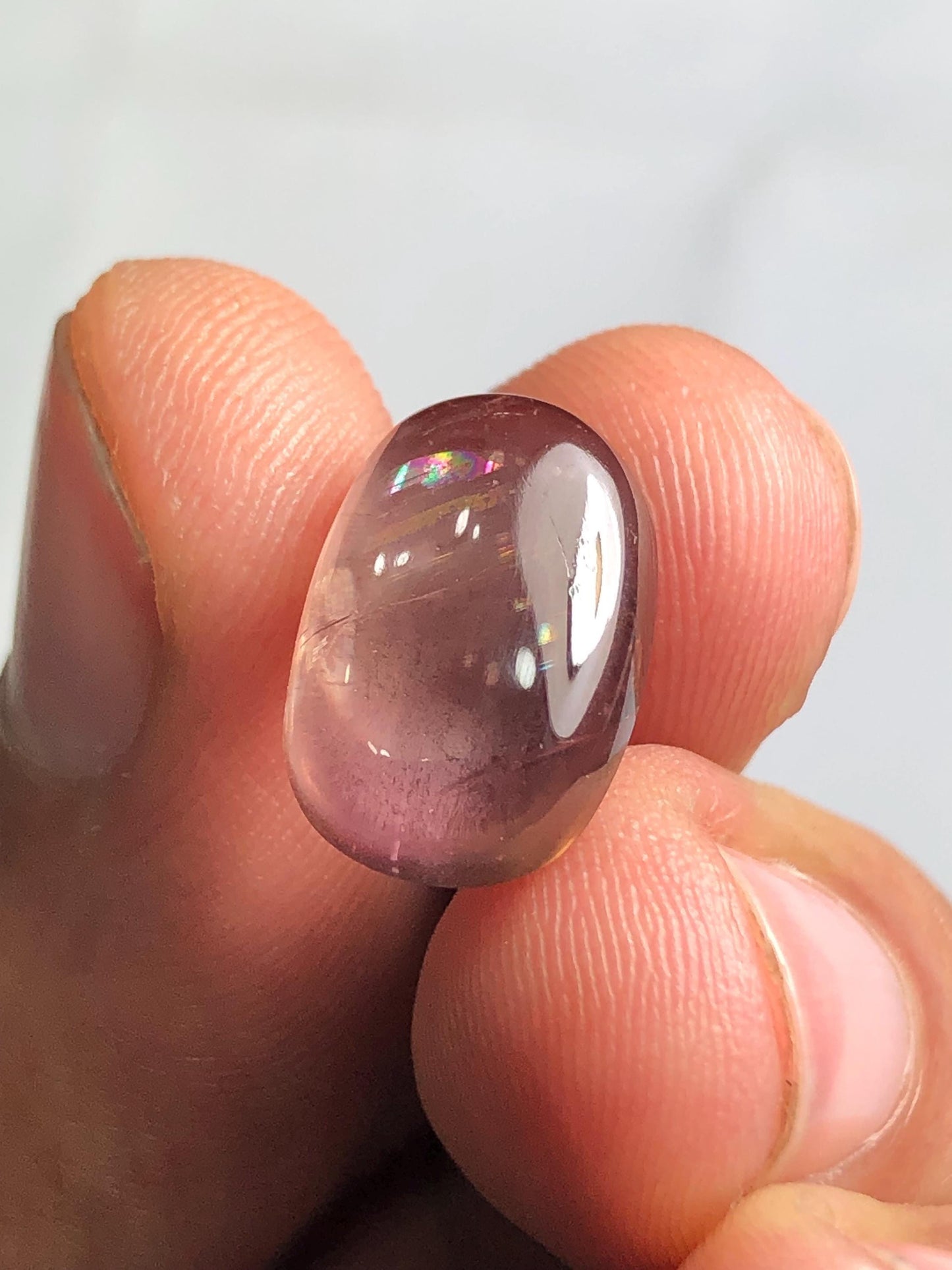Diaspore Cabochon 8.30 ct - Natural Gem for Calm and Focus