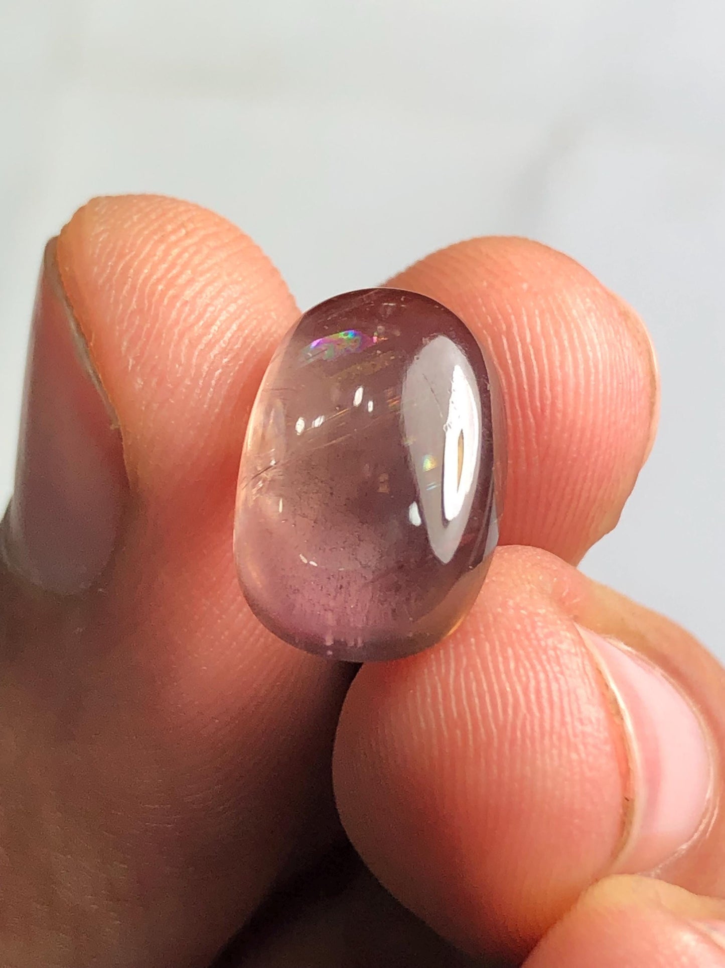 Diaspore Cabochon 8.30 ct - Natural Gem for Calm and Focus