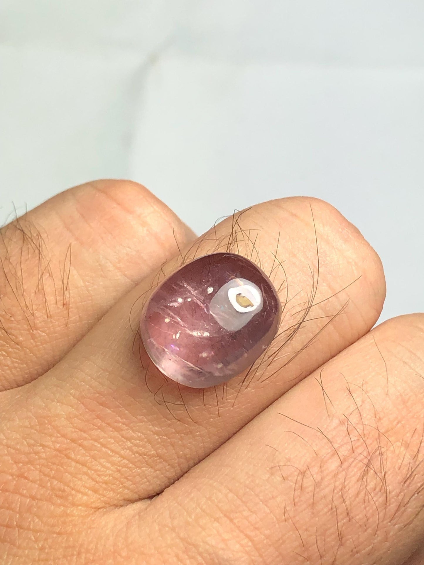 Diaspore Cabochon 12 ct - Elegant Natural Gem for Jewelry Design