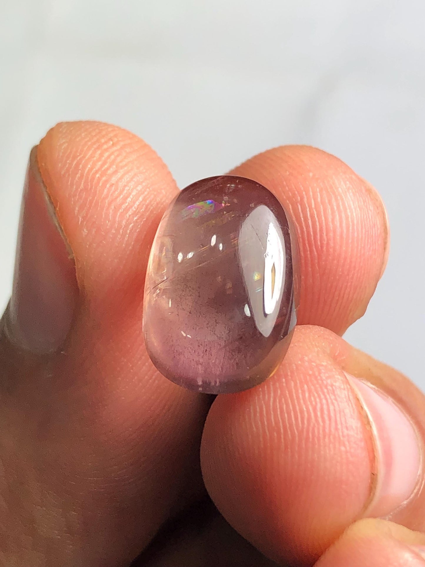 Diaspore Cabochon 8.30 ct - Natural Gem for Calm and Focus