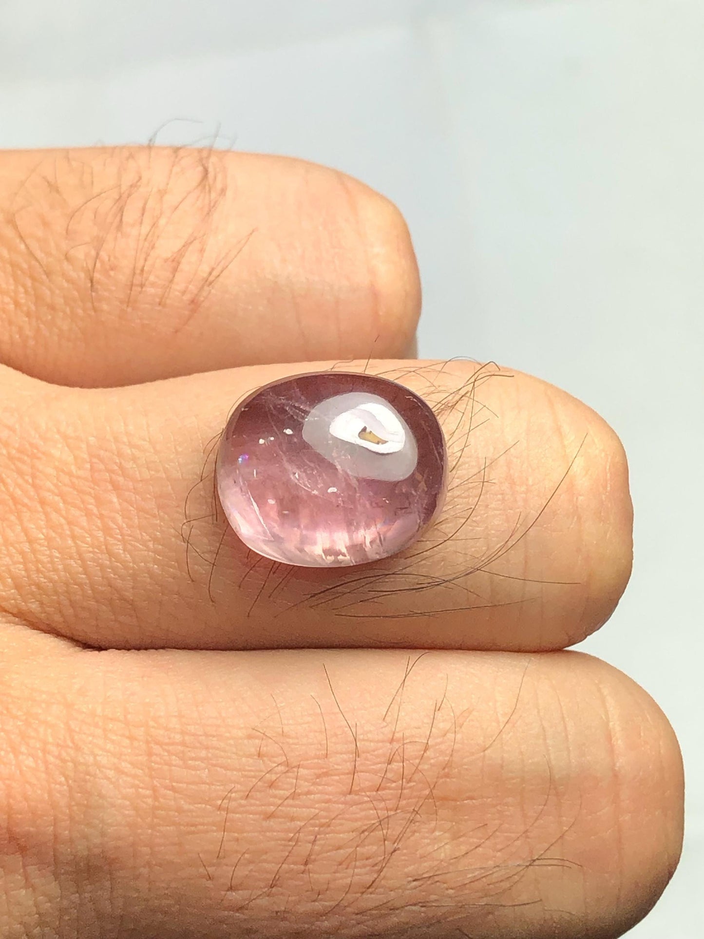 Diaspore Cabochon 12 ct - Elegant Natural Gem for Jewelry Design