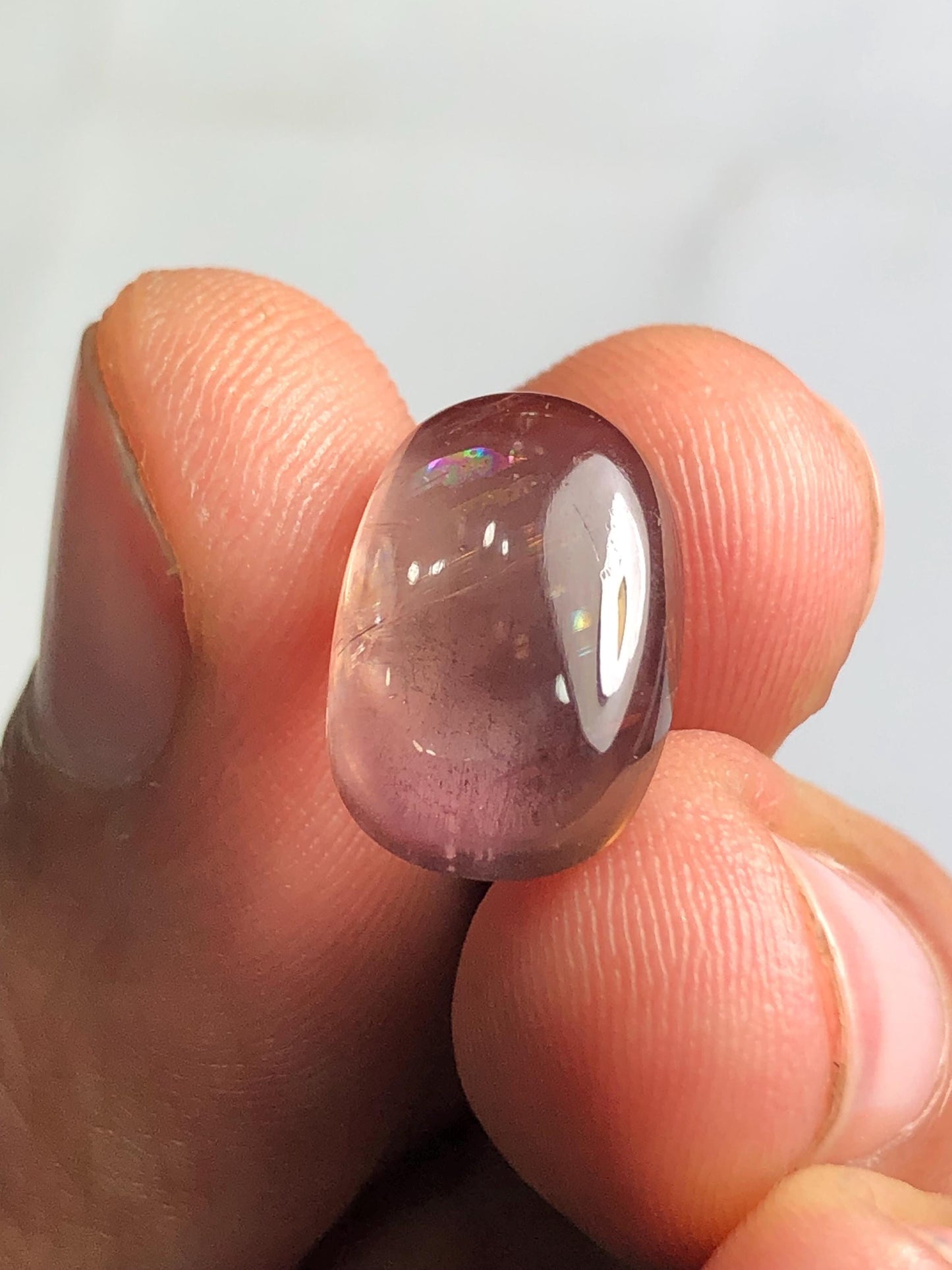 Diaspore Cabochon 8.30 ct - Natural Gem for Calm and Focus