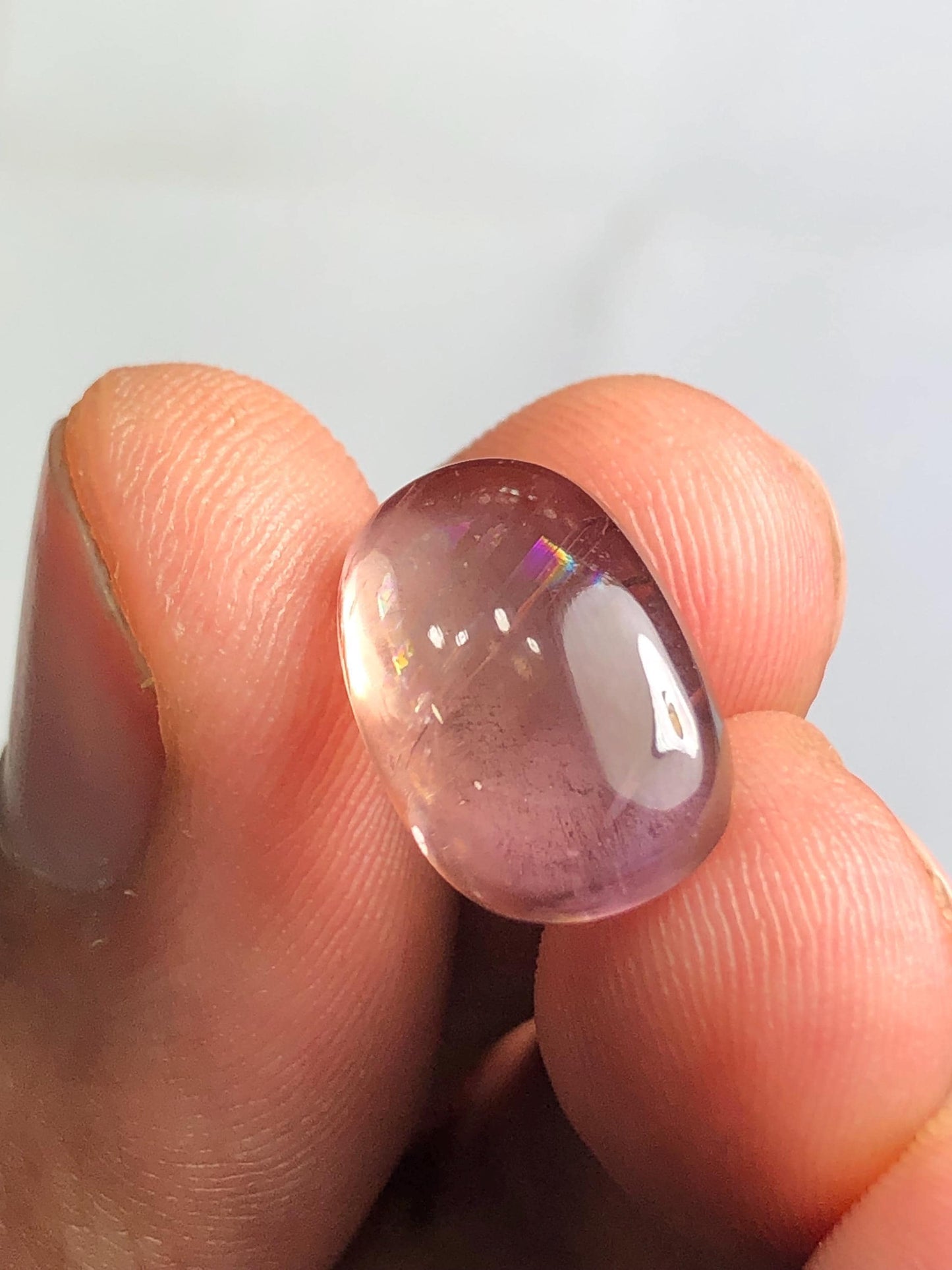 Diaspore Cabochon 8.30 ct - Natural Gem for Calm and Focus
