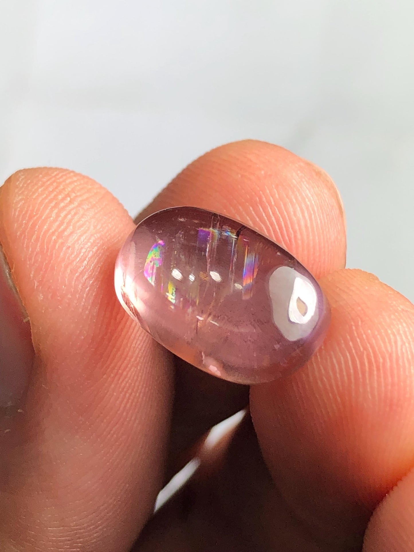 Diaspore Cabochon 8.30 ct - Natural Gem for Calm and Focus
