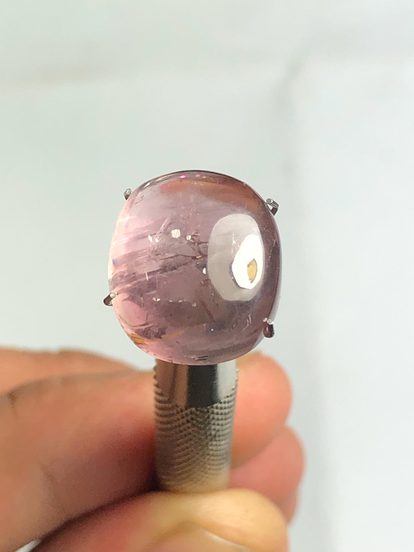 Diaspore Cabochon 12 ct - Elegant Natural Gem for Jewelry Design