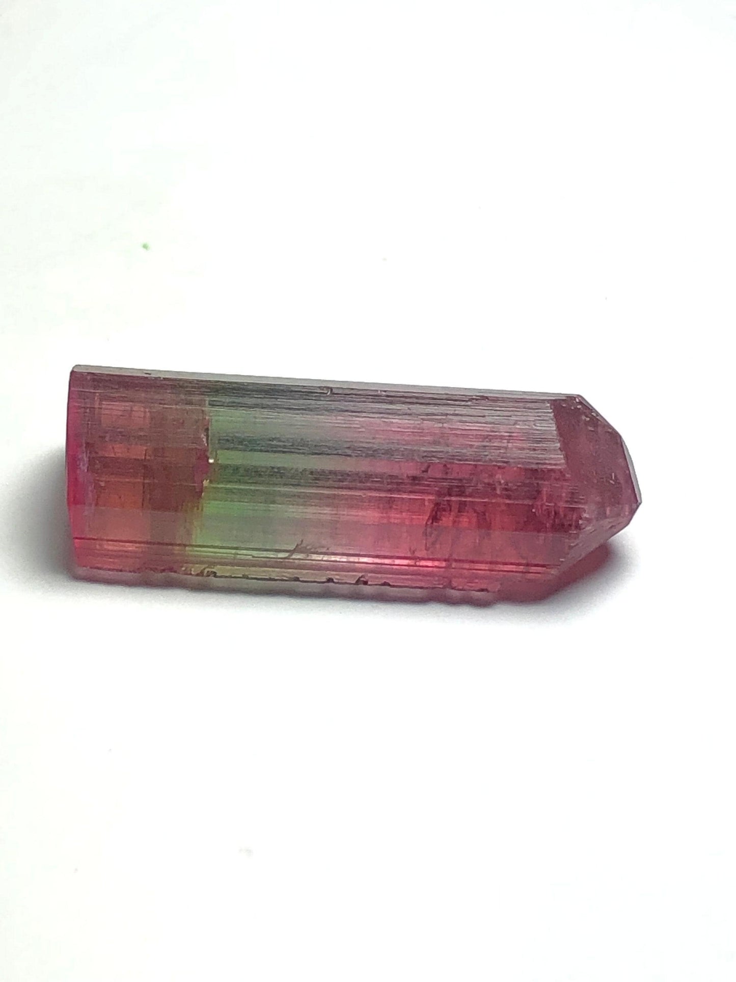 Tri Colour Tourmaline Crystal 11.60 g - Terminated Afghan Collector Stone