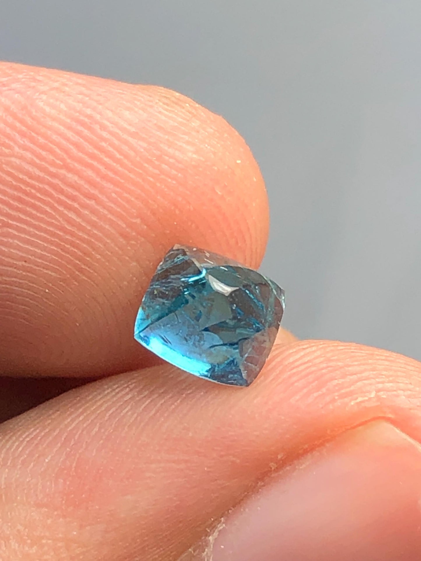 Neon Blue Tourmaline Cabochon 1.20 ct - Sugar Loaf Cut for Fine Jewelry